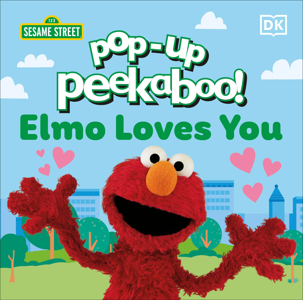 Pop-Up Peekaboo! Sesame Street Elmo Loves You- book cover