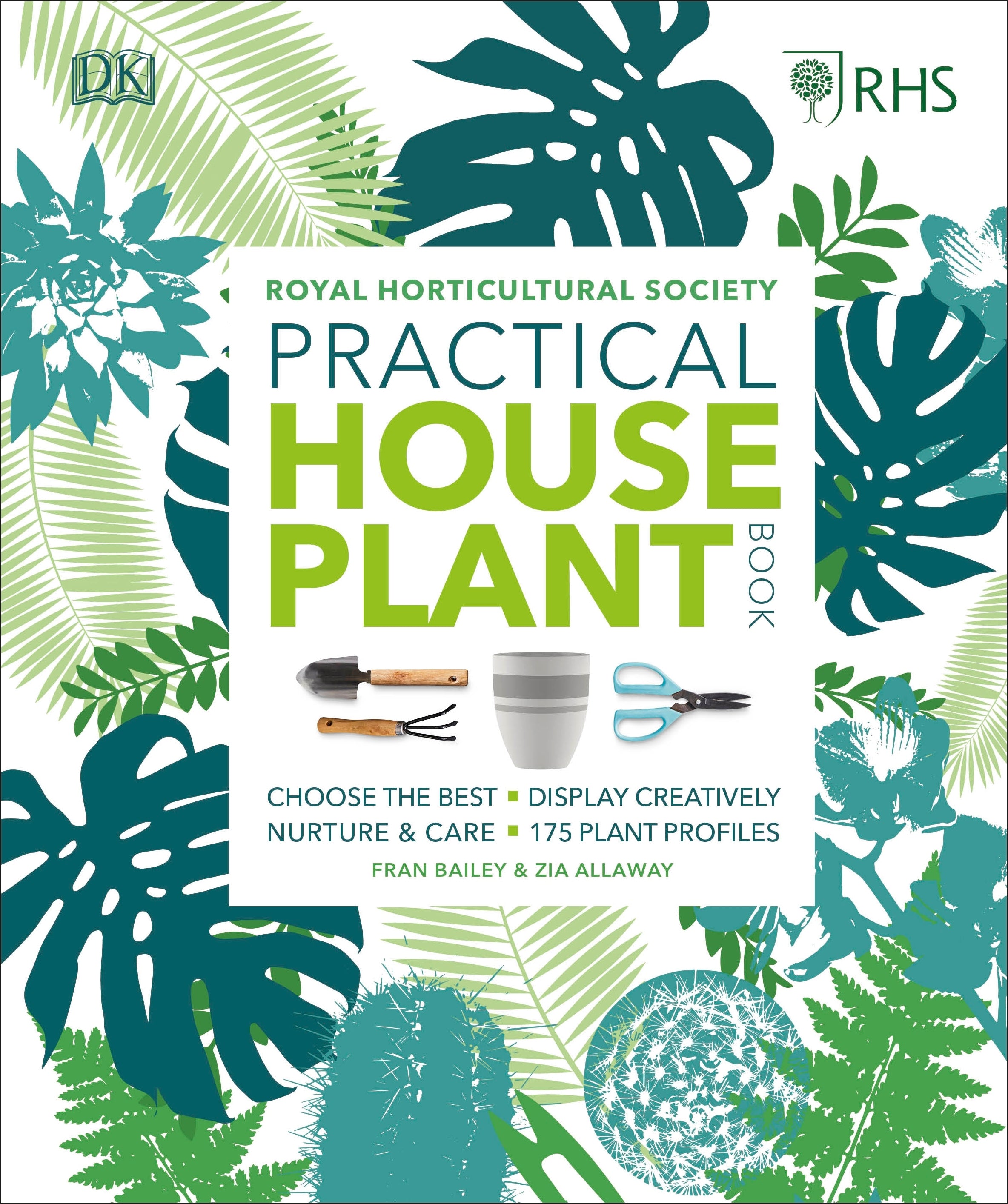 best book about house plants RHS Practical House Plant Book – DK