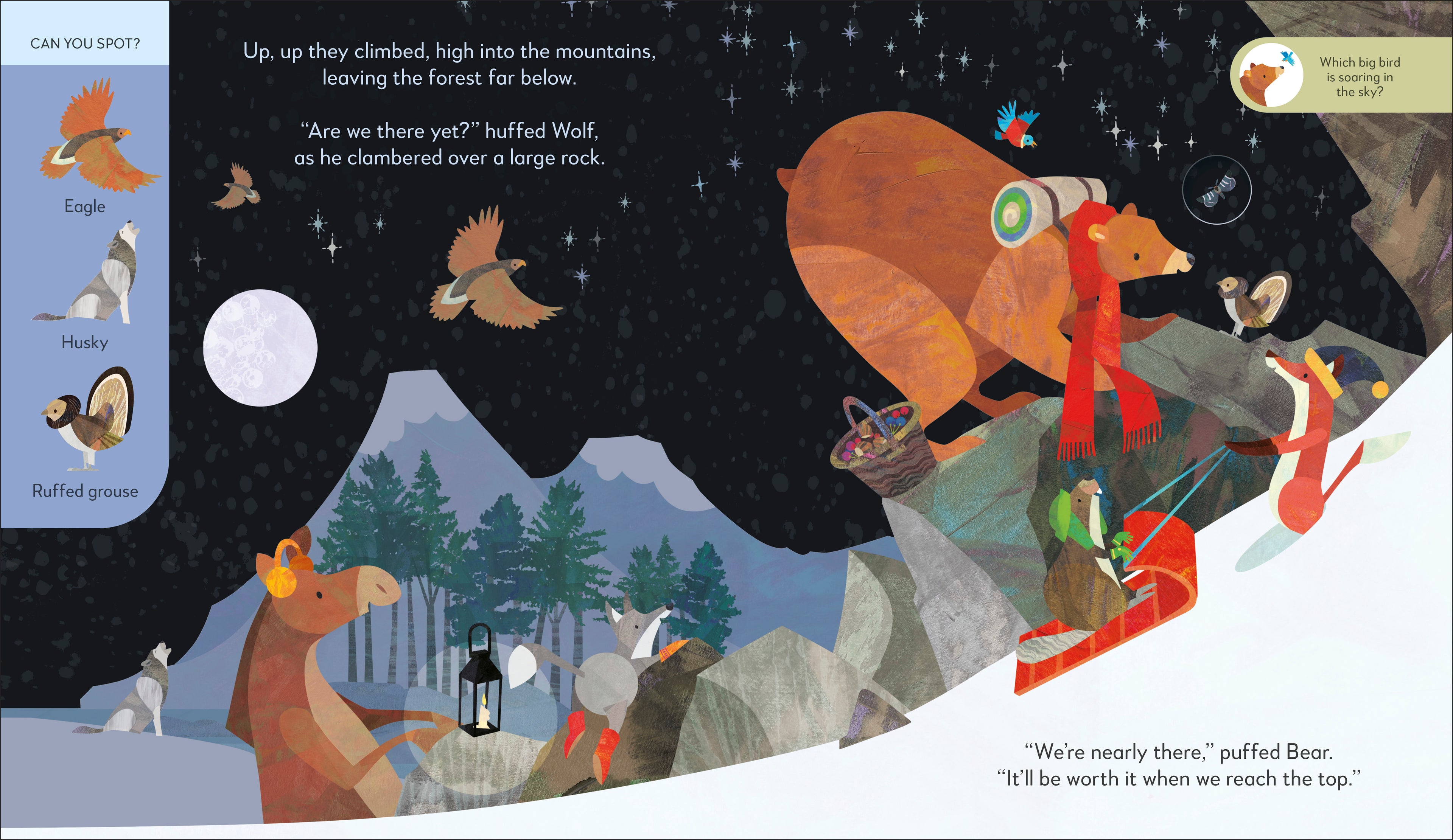 Jonny Lambert's Bear and Bird Winter Wonderland Adventure-Spread, Image, (PRHC, Design, Do, Not, Use)-3