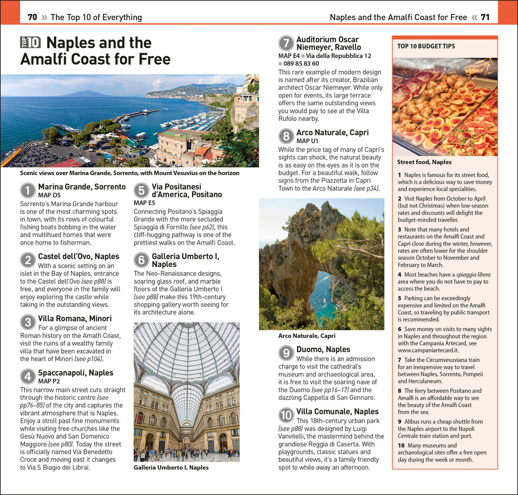 DK Top 10 Naples and the Amalfi Coast