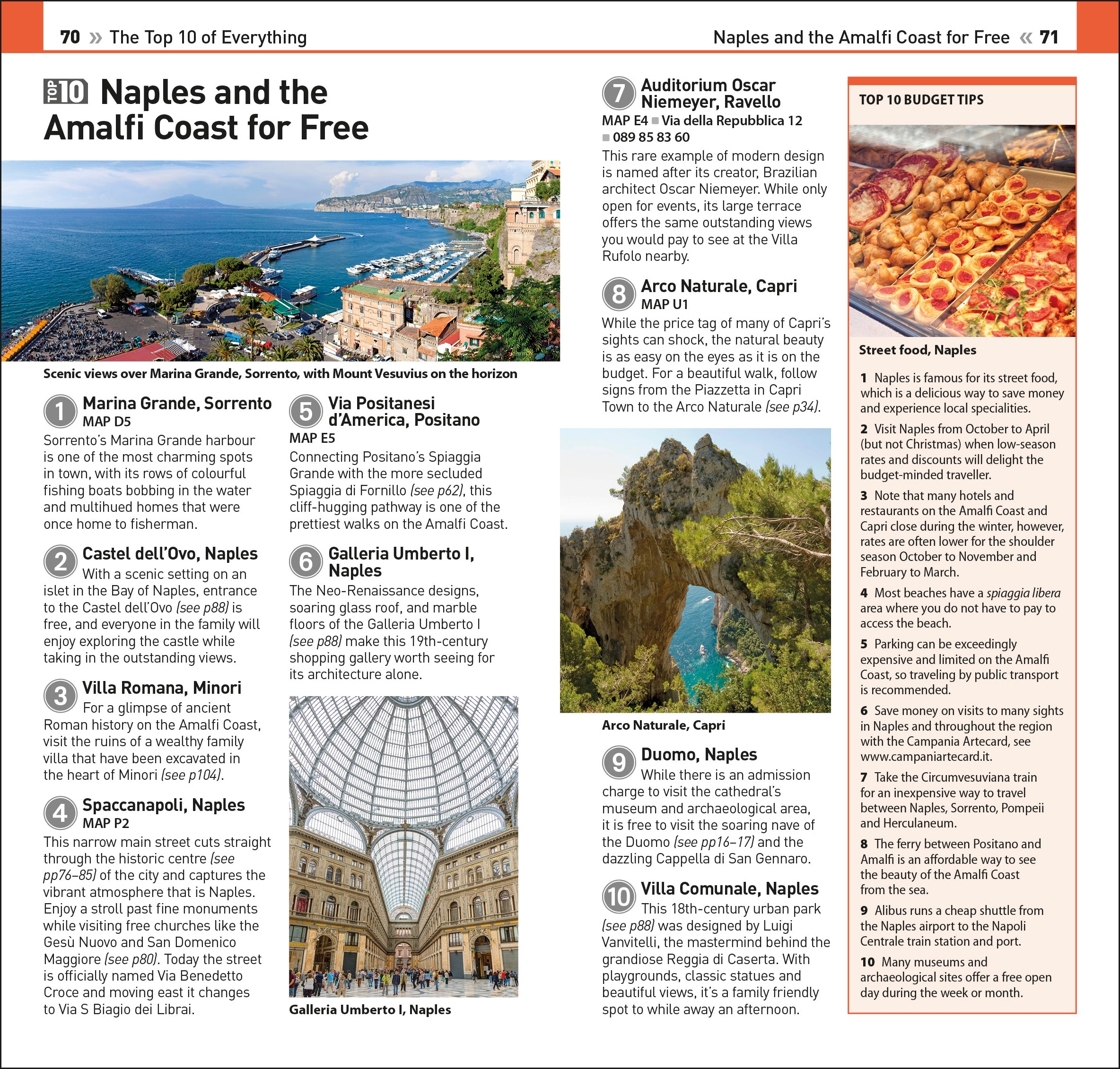 DK Top 10 Naples and the Amalfi Coast