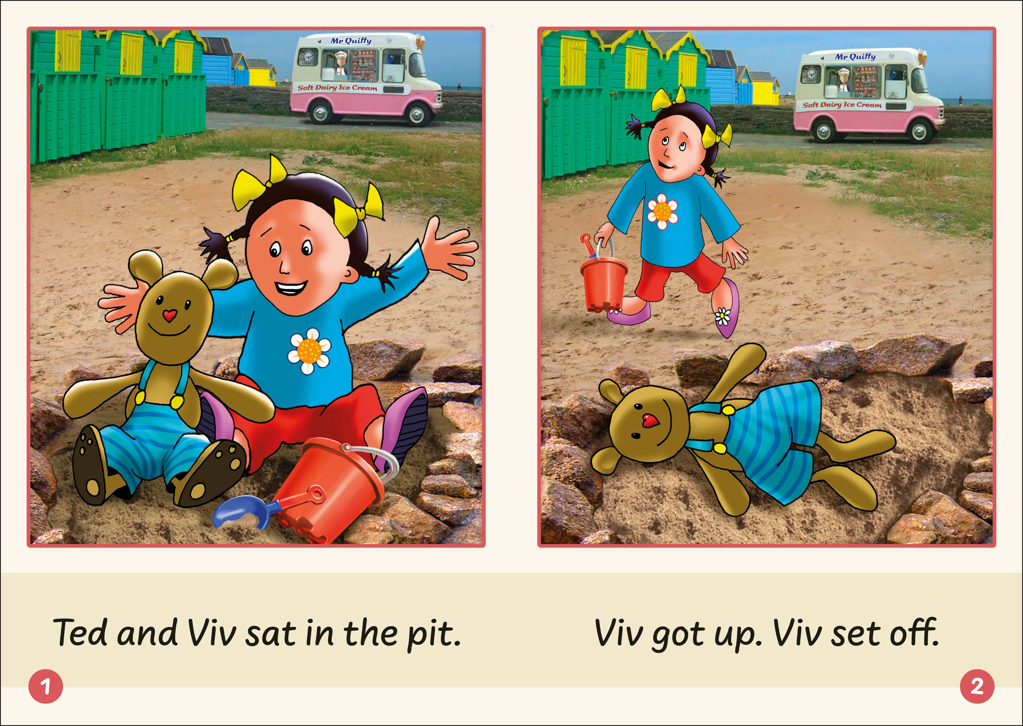 Phonic Books Dandelion Launchers Stages 1-7 Bindup (Sounds of the alphabet)-Spread, Image, (PRHC, Design, Do, Not, Use)-2