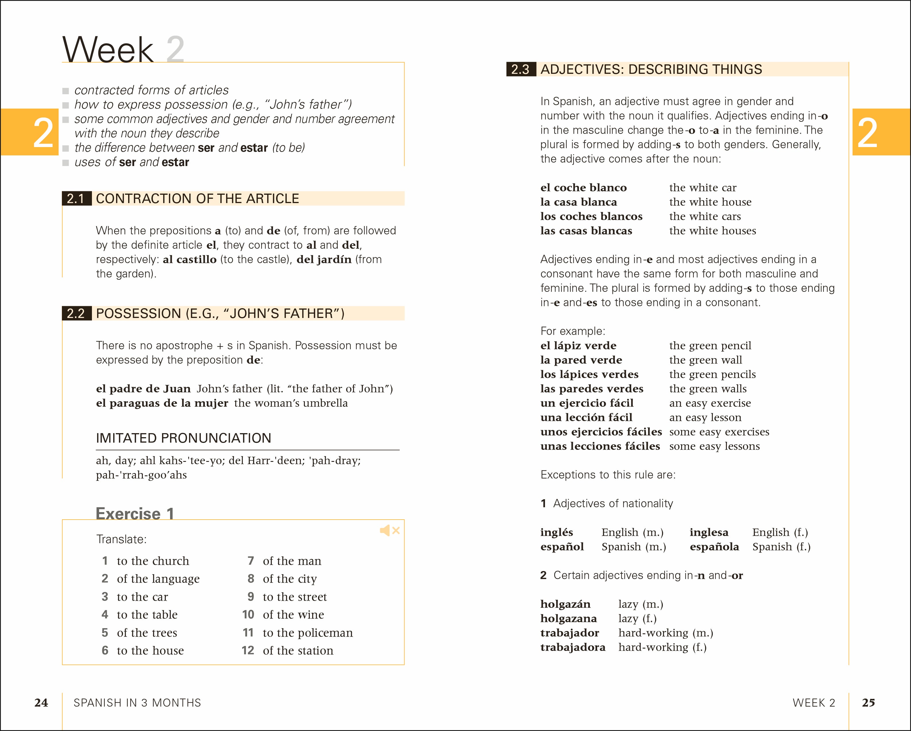 Spanish in 3 Months with Free Audio App-Spread, Image, (PRHC, Design, Do, Not, Use)-7