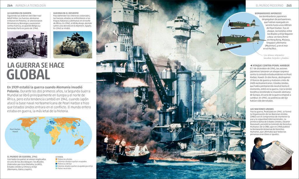 Secretos de la historia (Explanatorium of History)-Spread, Image, (PRHC, Design, Do, Not, Use)-7