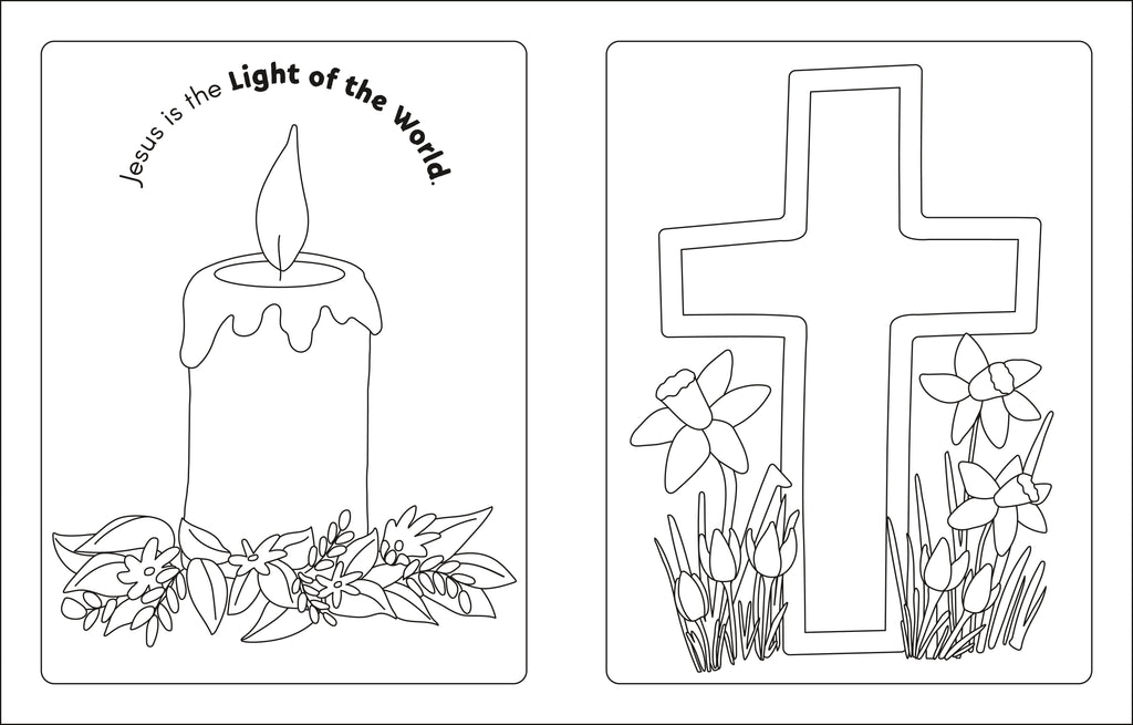 My Very First Bible Easter Coloring Book