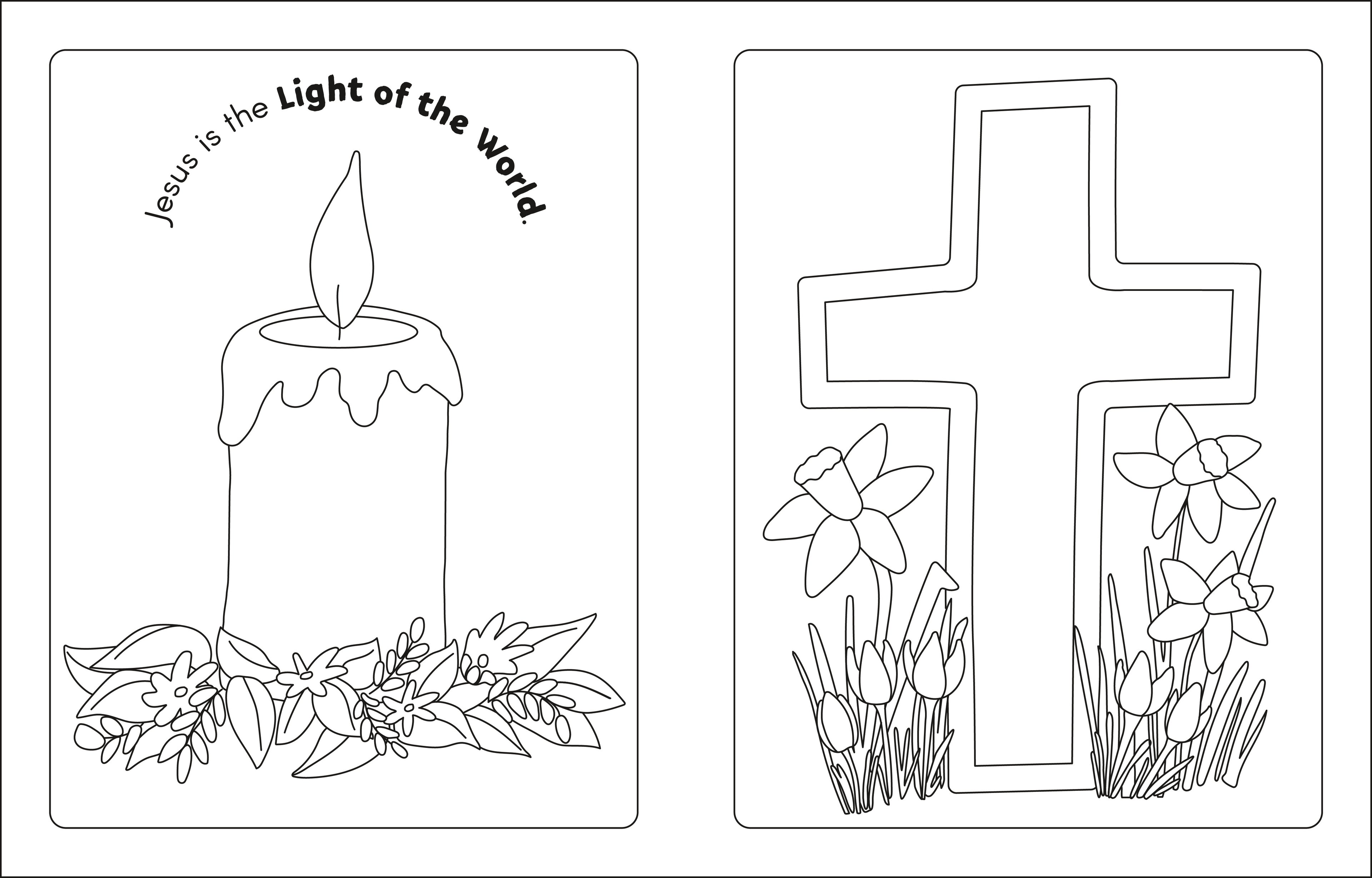 My Very First Bible Easter Coloring Book