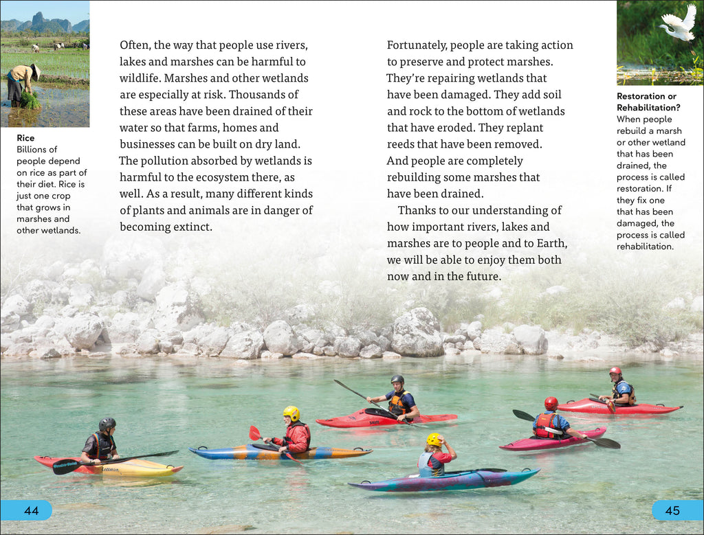 DK Super Readers Level 4 Rivers, Lakes and Marshes