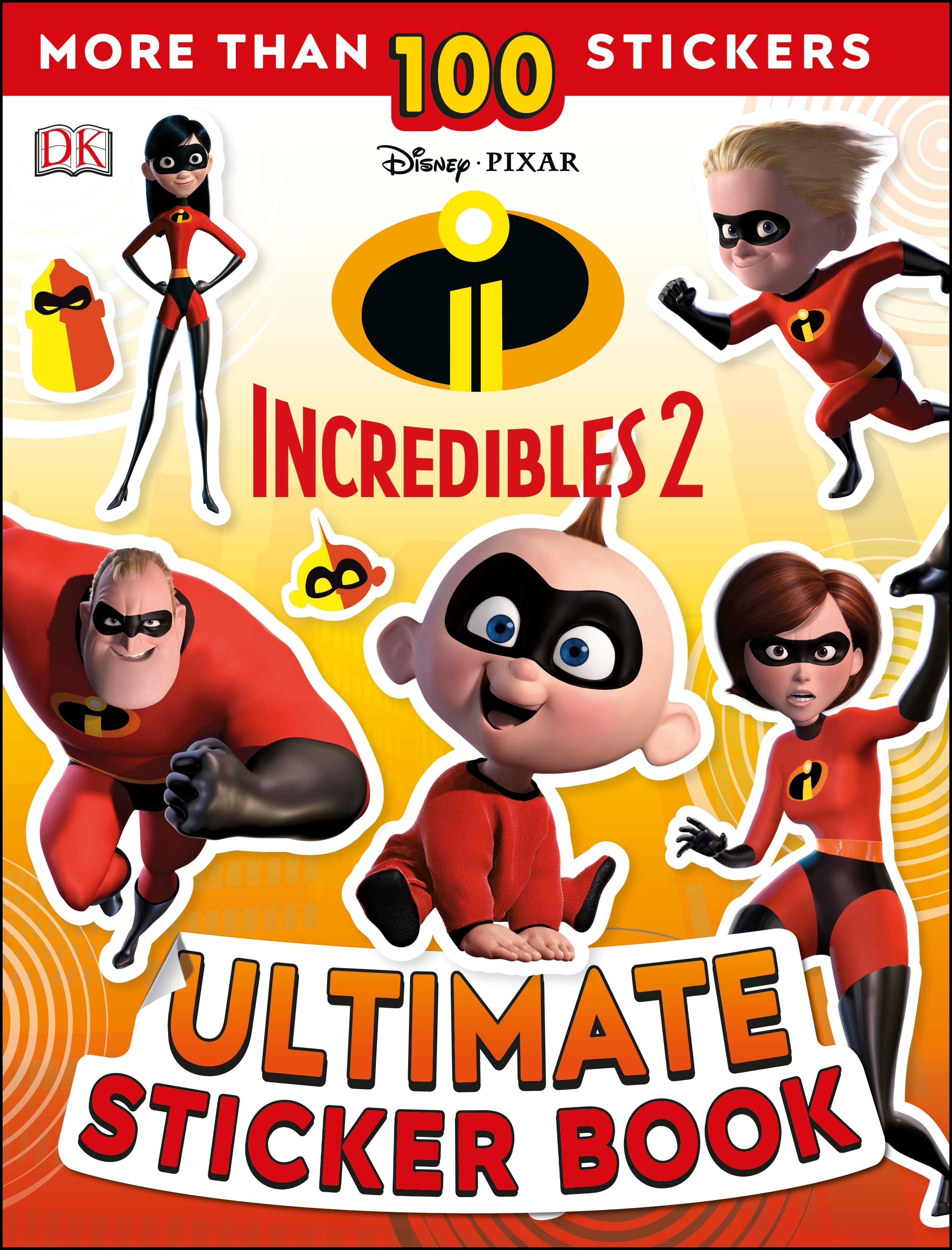 Disney Pixar The Incredibles 2 Ultimate Sticker Book jacket