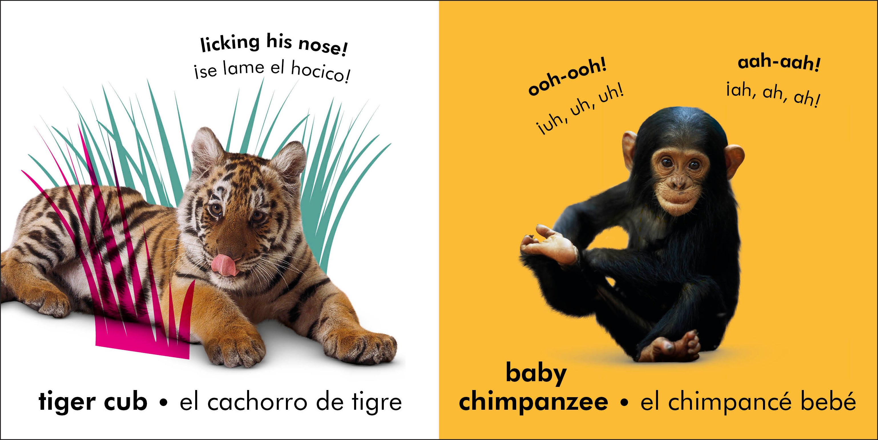 Bilingual Baby Touch and Feel: Animals - Los animales-image