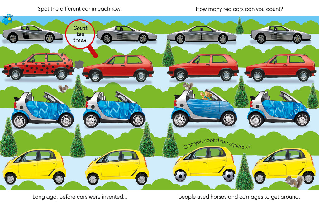 Spot the Difference Things That Go