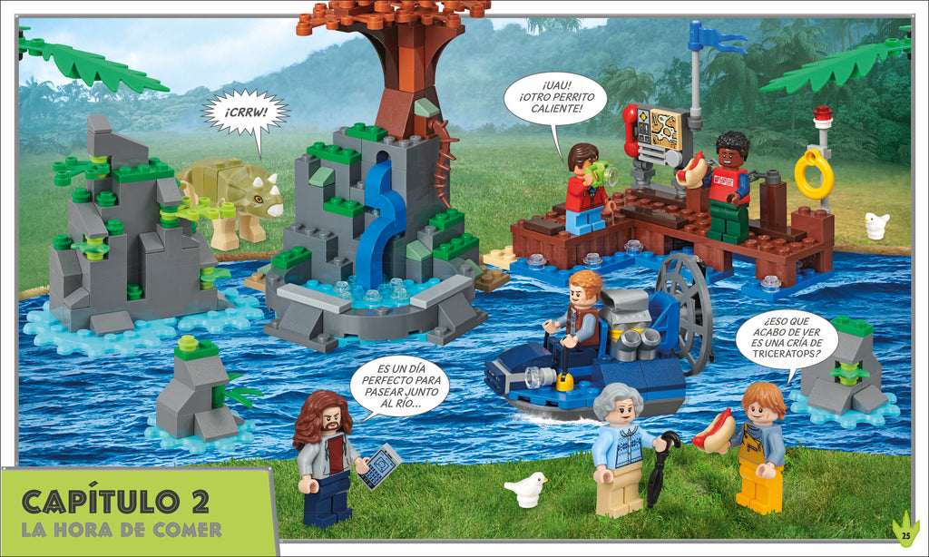 LEGO Jurassic World Construye tu propia aventura (Build Your Own Adventure)-Spread, Image, (PRHC, Design, Do, Not, Use)-5