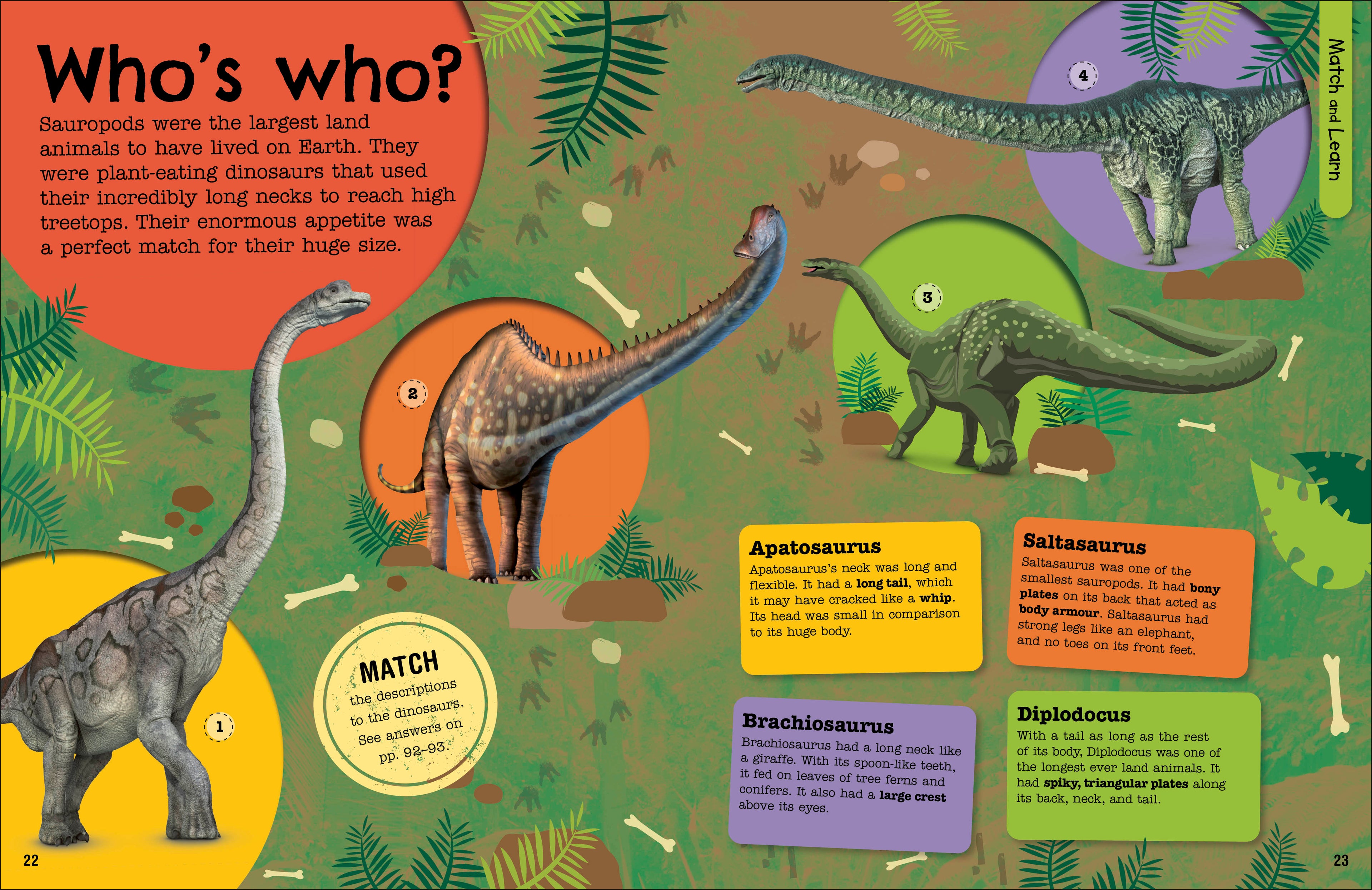 The Fact-Packed Activity Book: Dinosaurs-spread image