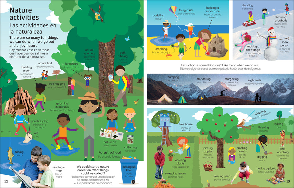 1000 Bilingual words Nature English-Spanish/1000 Palabras bilingues Naturaleza ingles espanol-Spread, Image, (PRHC, Design, Do, Not, Use)-2