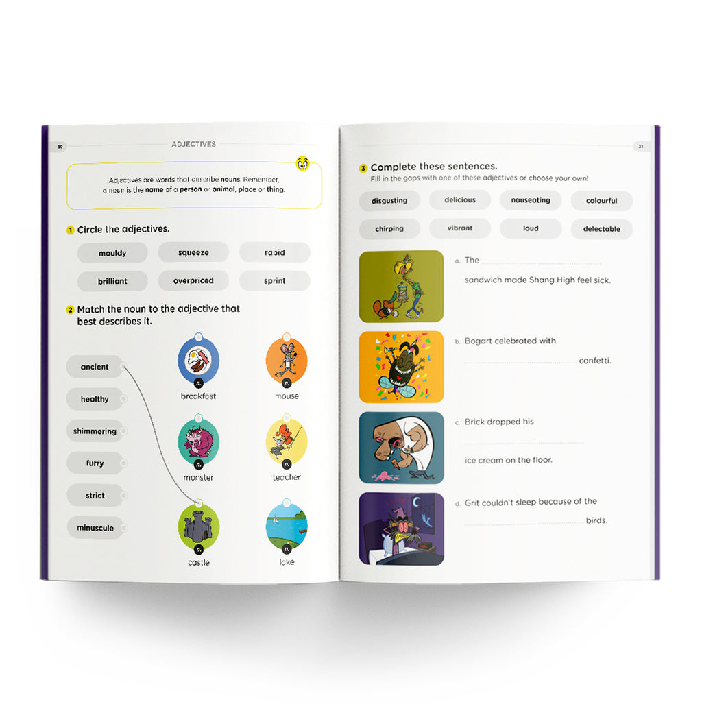 Mrs Wordsmith 3rd Grade English Sensational Workbook-Spread, Image, (PRHC, Design, Do, Not, Use)-3