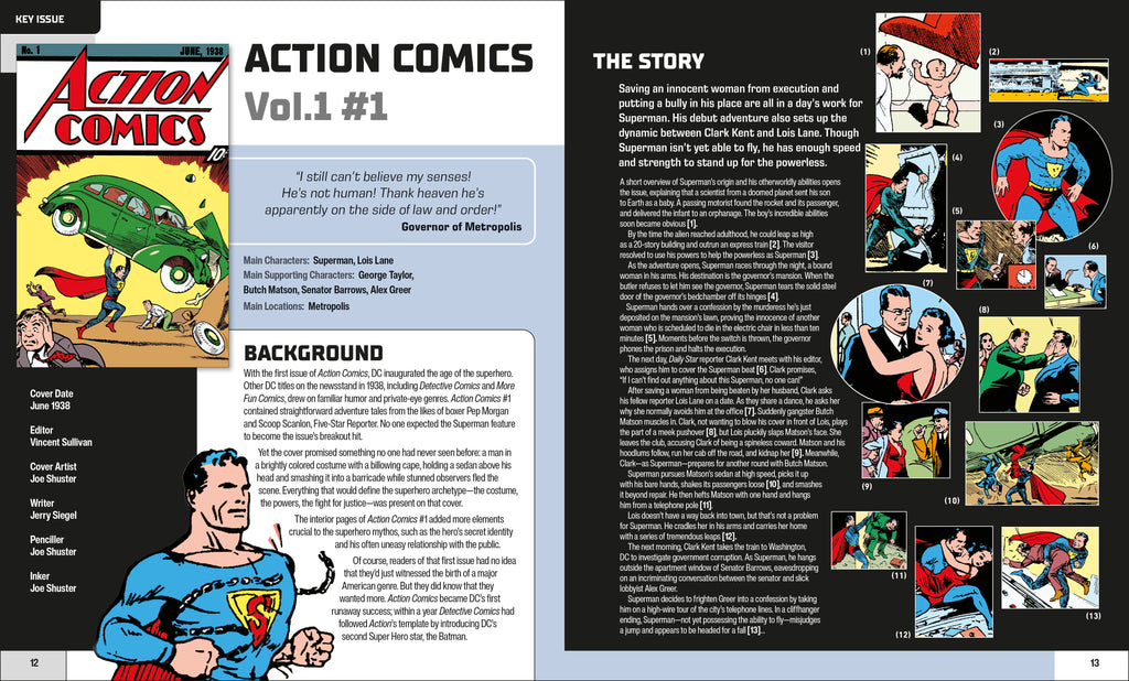DC Superman The Ultimate Guide The Man of Steel New Edition-Spread, Image, (PRHC, Design, Do, Not, Use)-1
