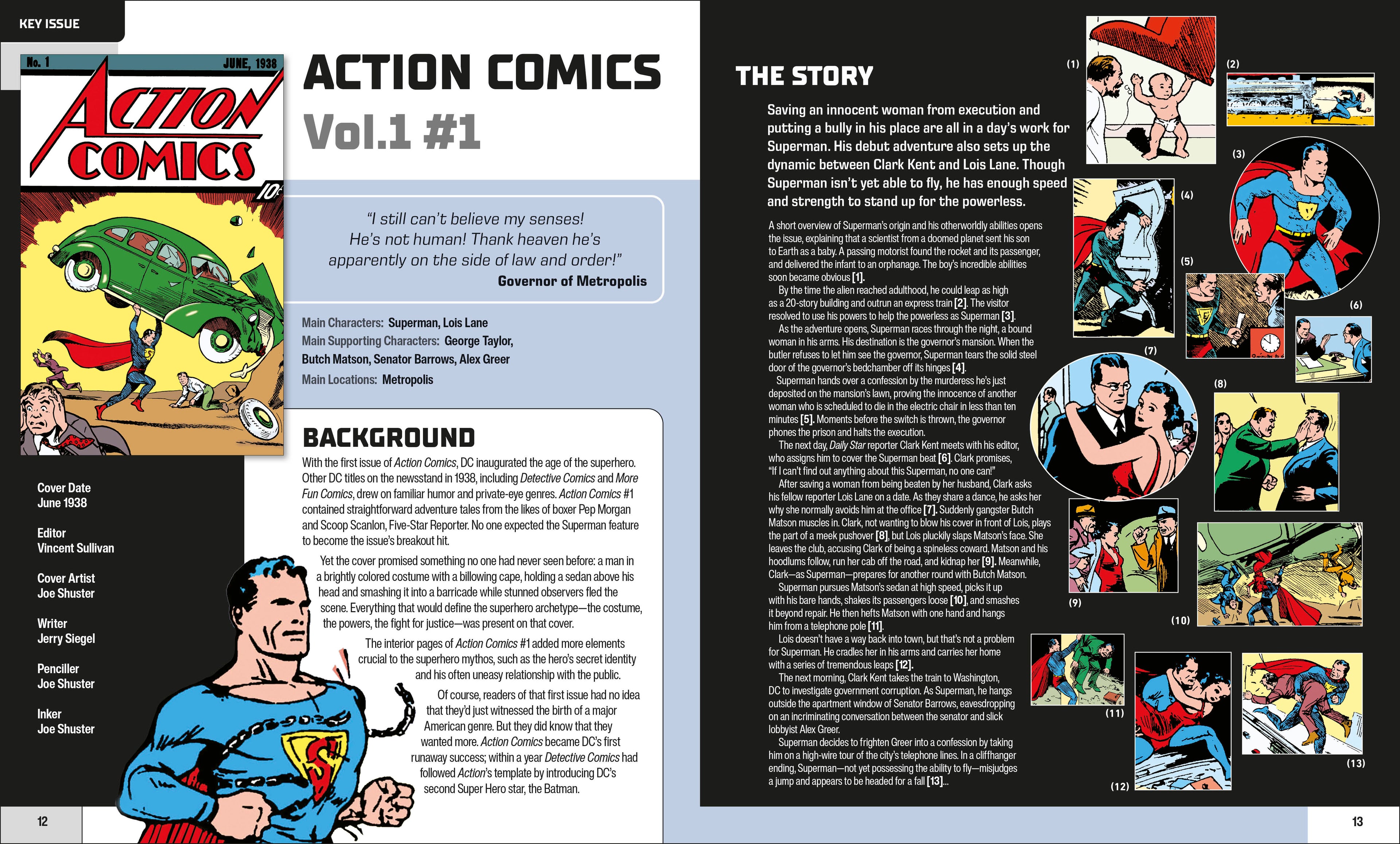 DC Superman The Ultimate Guide The Man of Steel New Edition-Spread, Image, (PRHC, Design, Do, Not, Use)-1