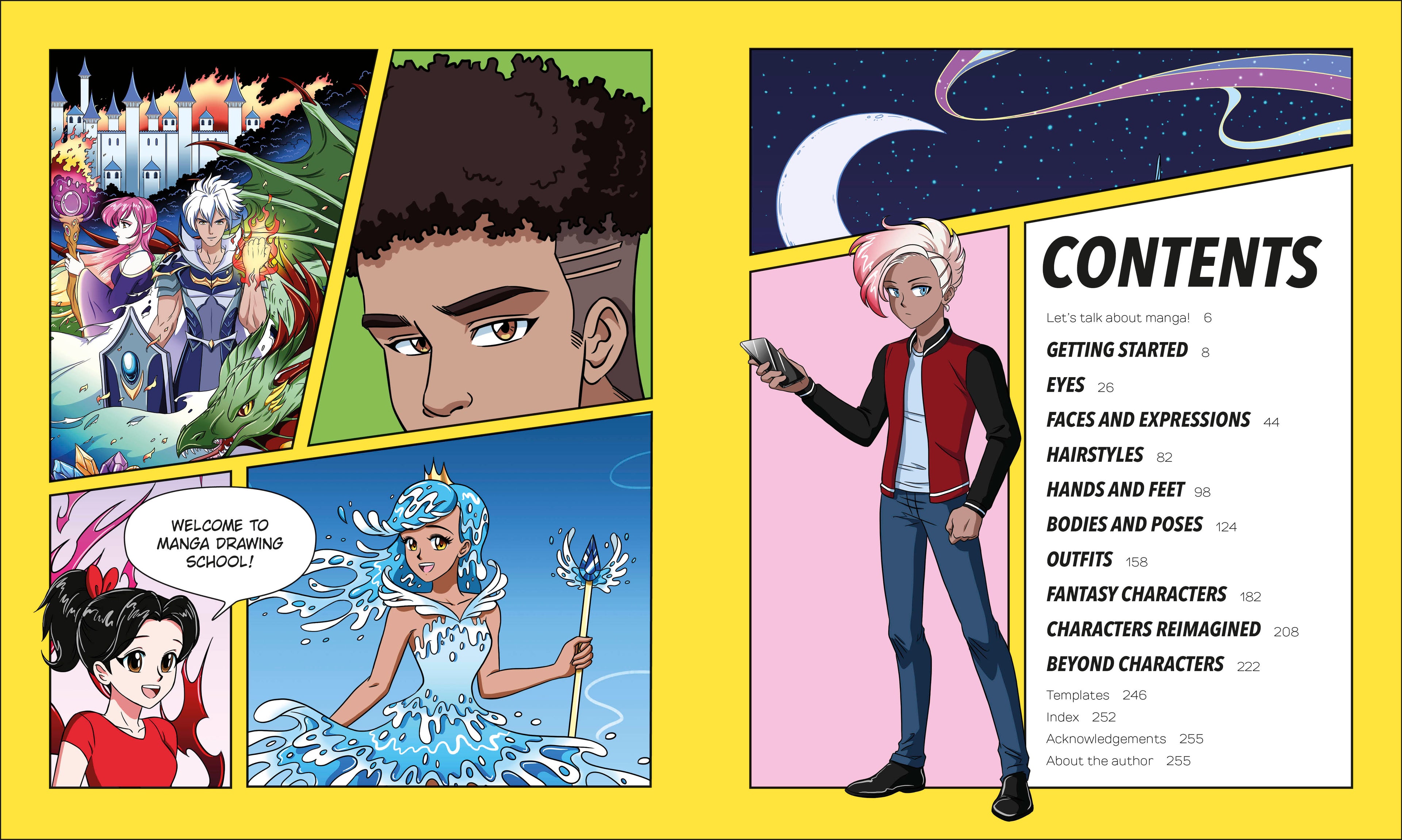 Manga Drawing School-Spread, Image, (PRHC, Design, Do, Not, Use)-1