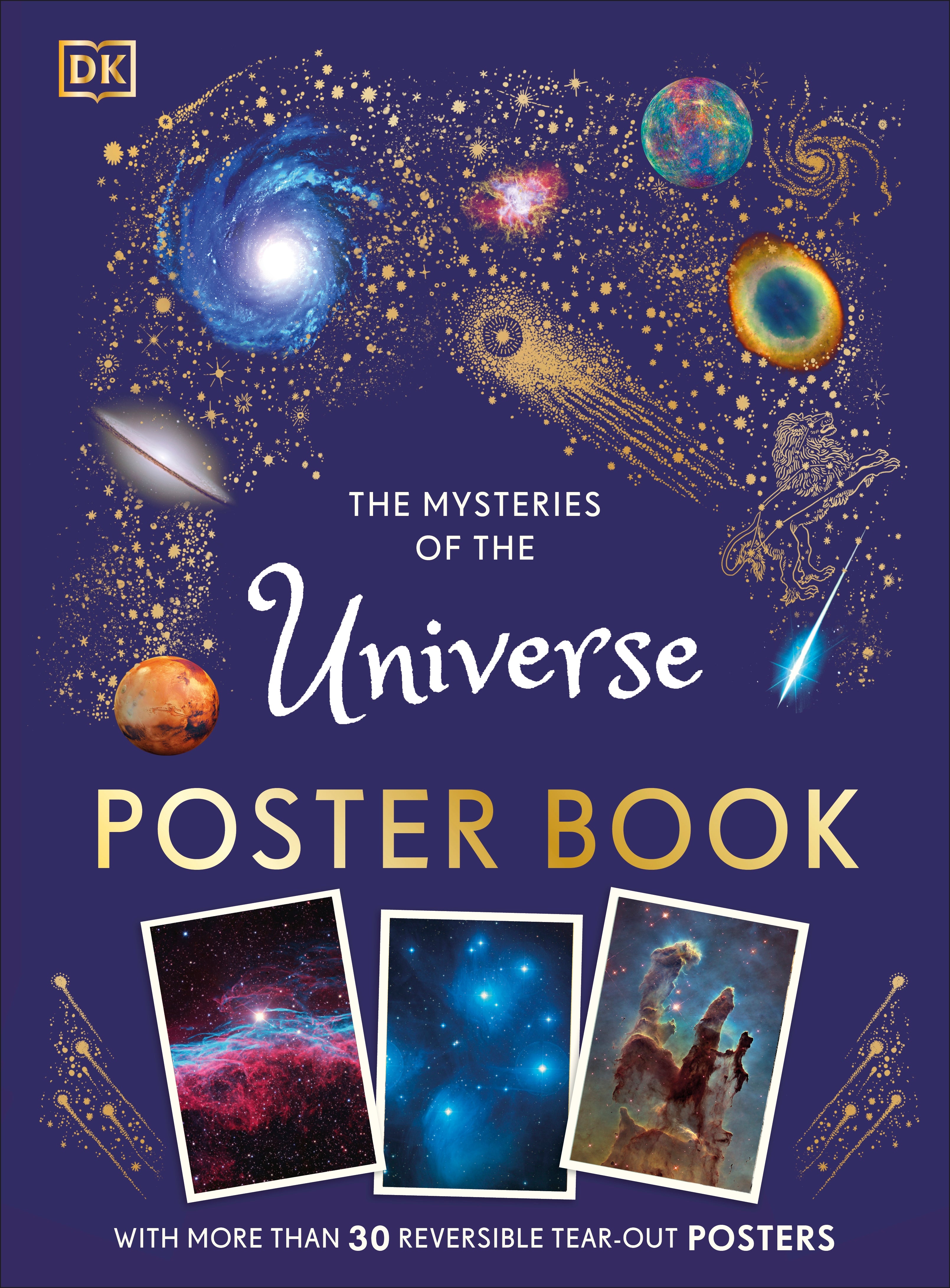 The Mysteries of the Universe Poster Book-book cover