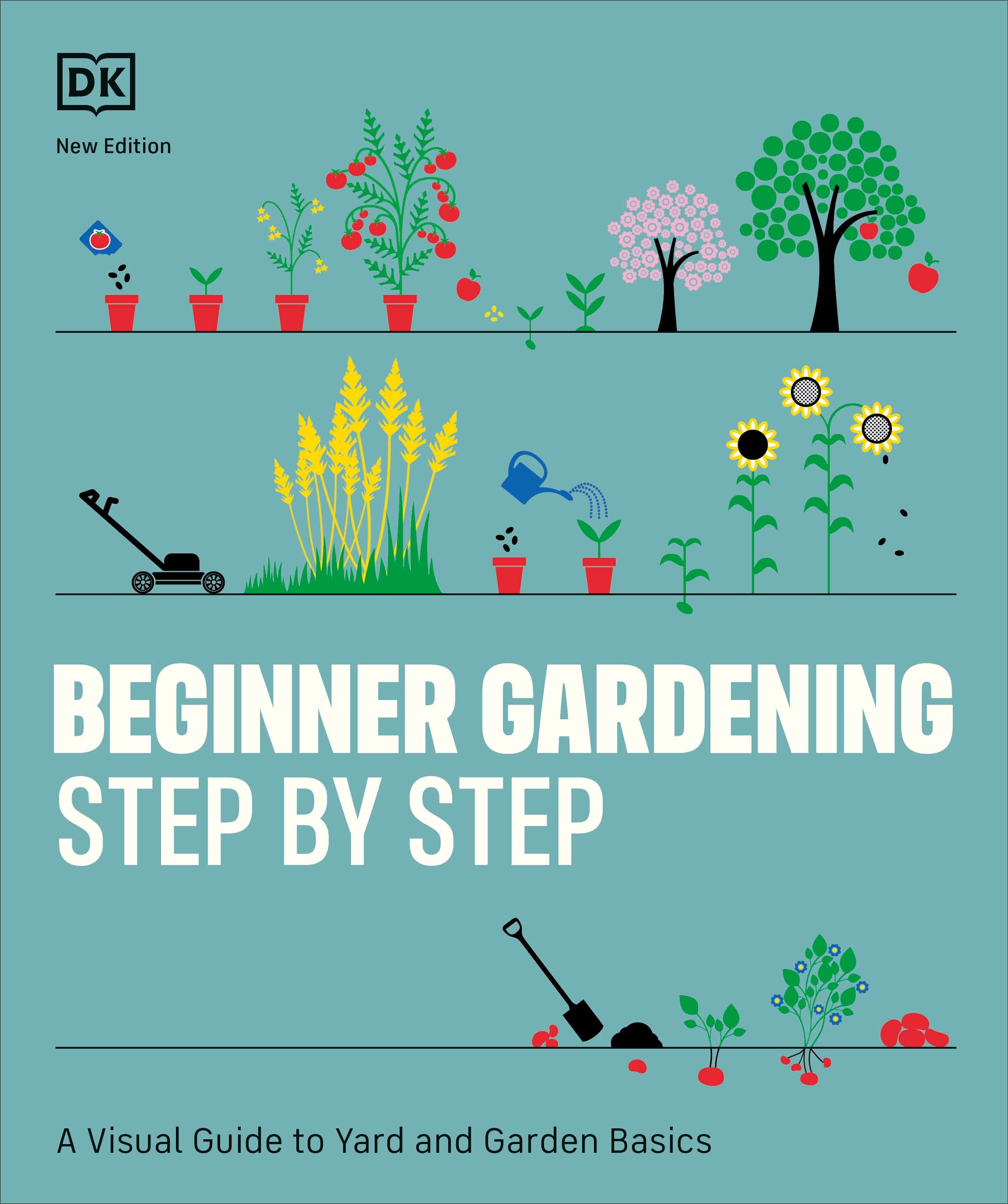 Beginner Gardening Step by Step jacket image