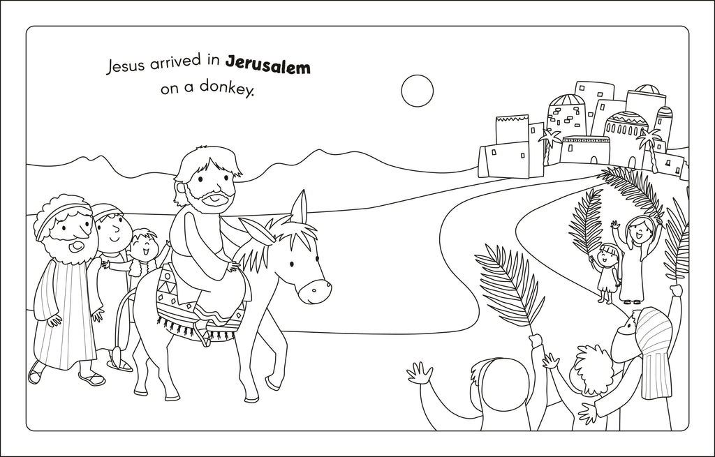 My Very First Bible Easter Coloring Book