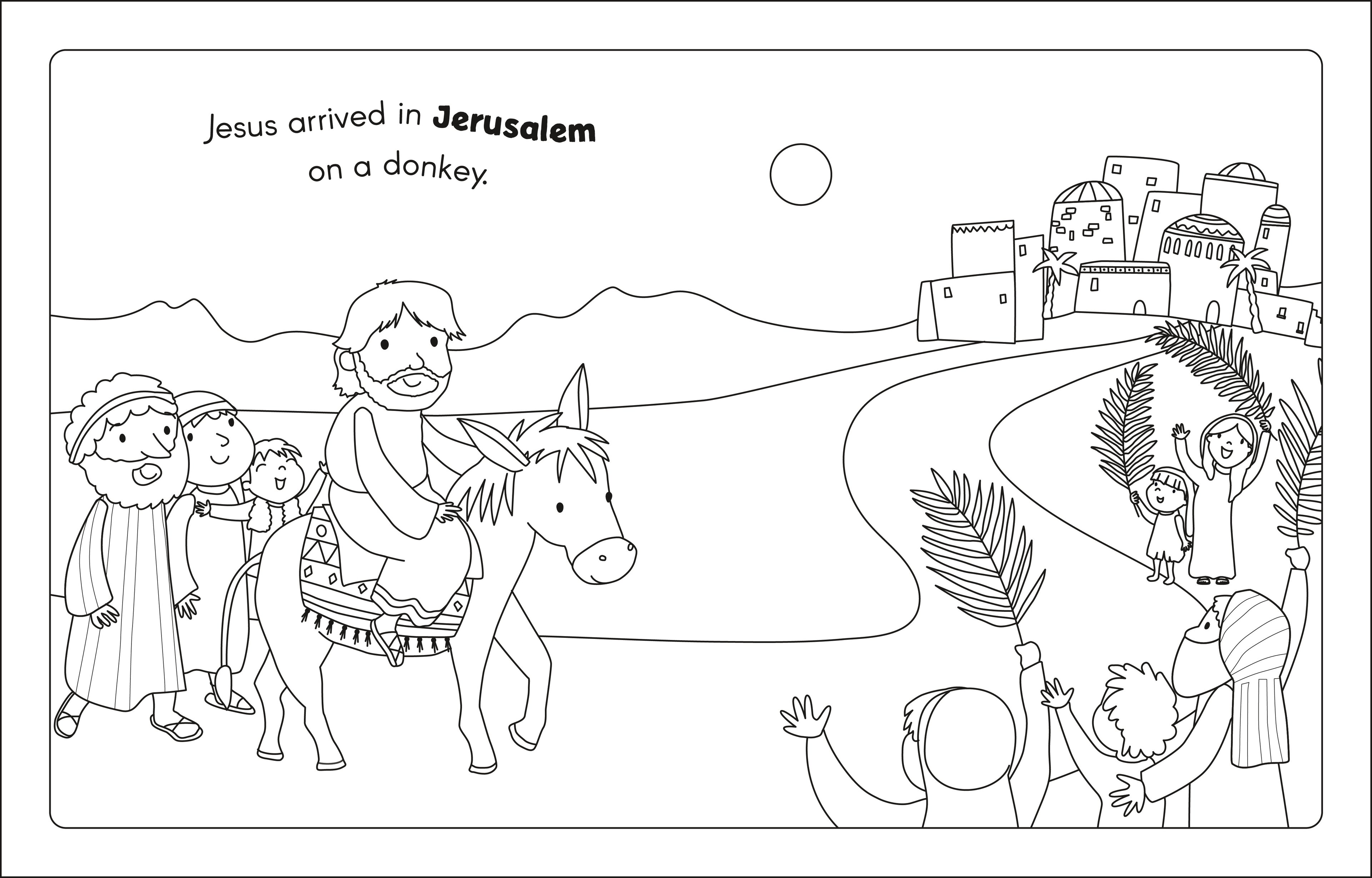 My Very First Bible Easter Coloring Book