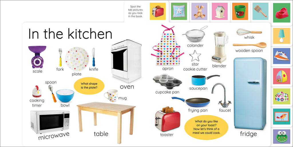 My First Busy Home: Let's Look and Learn!-Spread, Image, (PRHC, Design, Do, Not, Use)-1