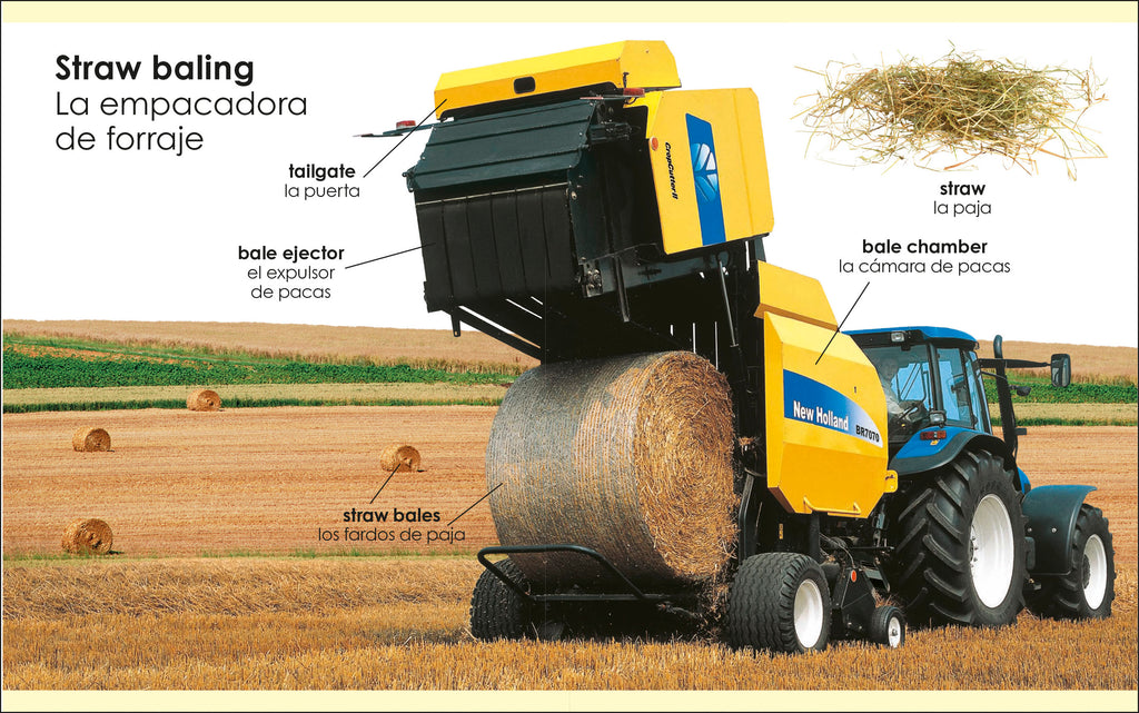 My First Bilingual tractors / los tractores-Spread, Image, (PRHC, Design, Do, Not, Use)-4