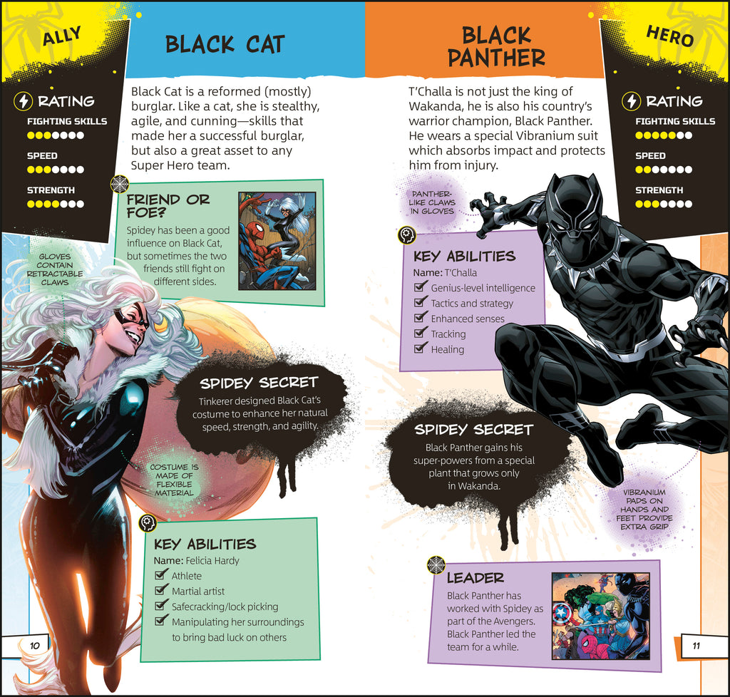 Marvel Spider-Man Pocket Expert-Spread, Image, (PRHC, Design, Do, Not, Use)-2