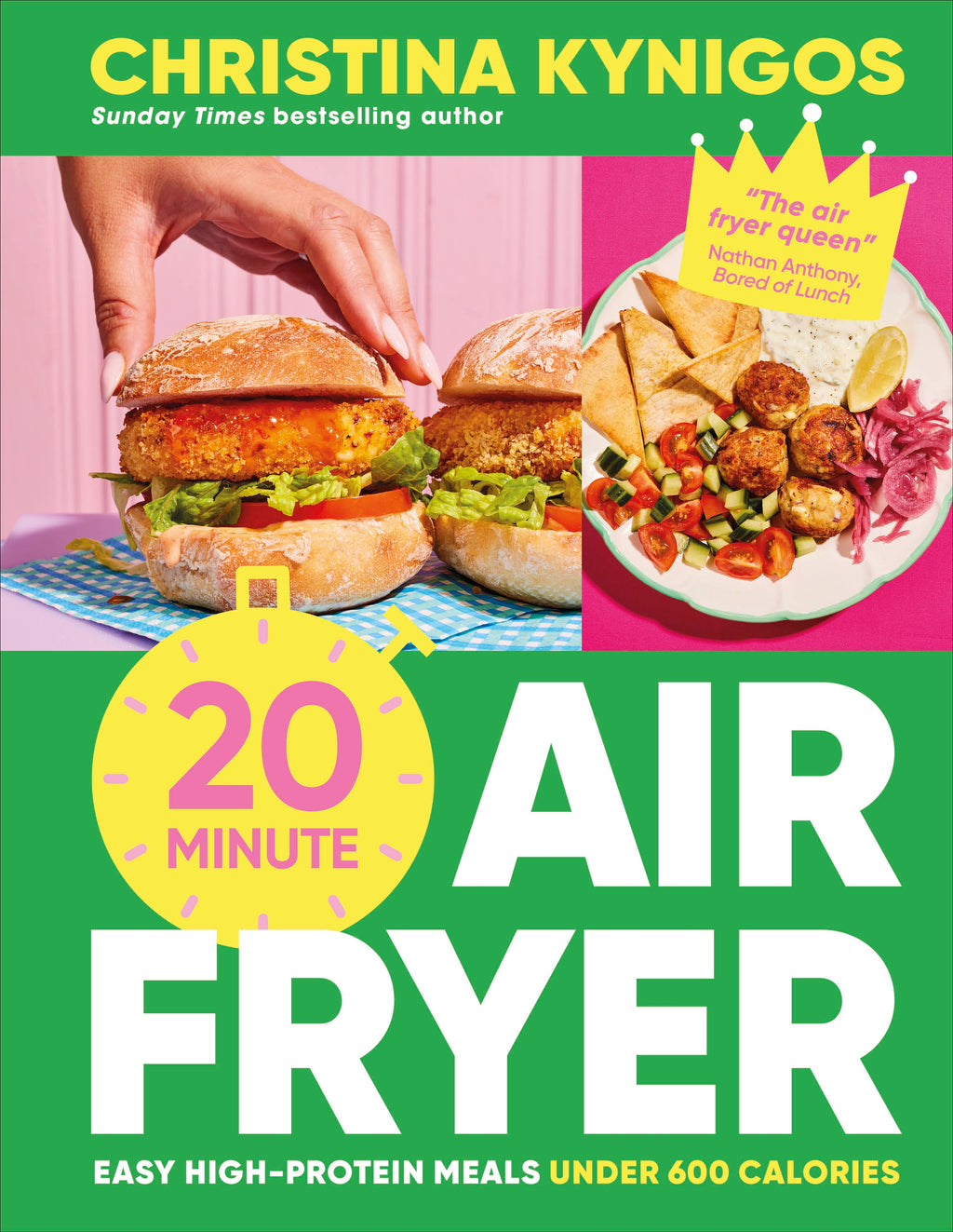 20-minute Air Fryer- book cover