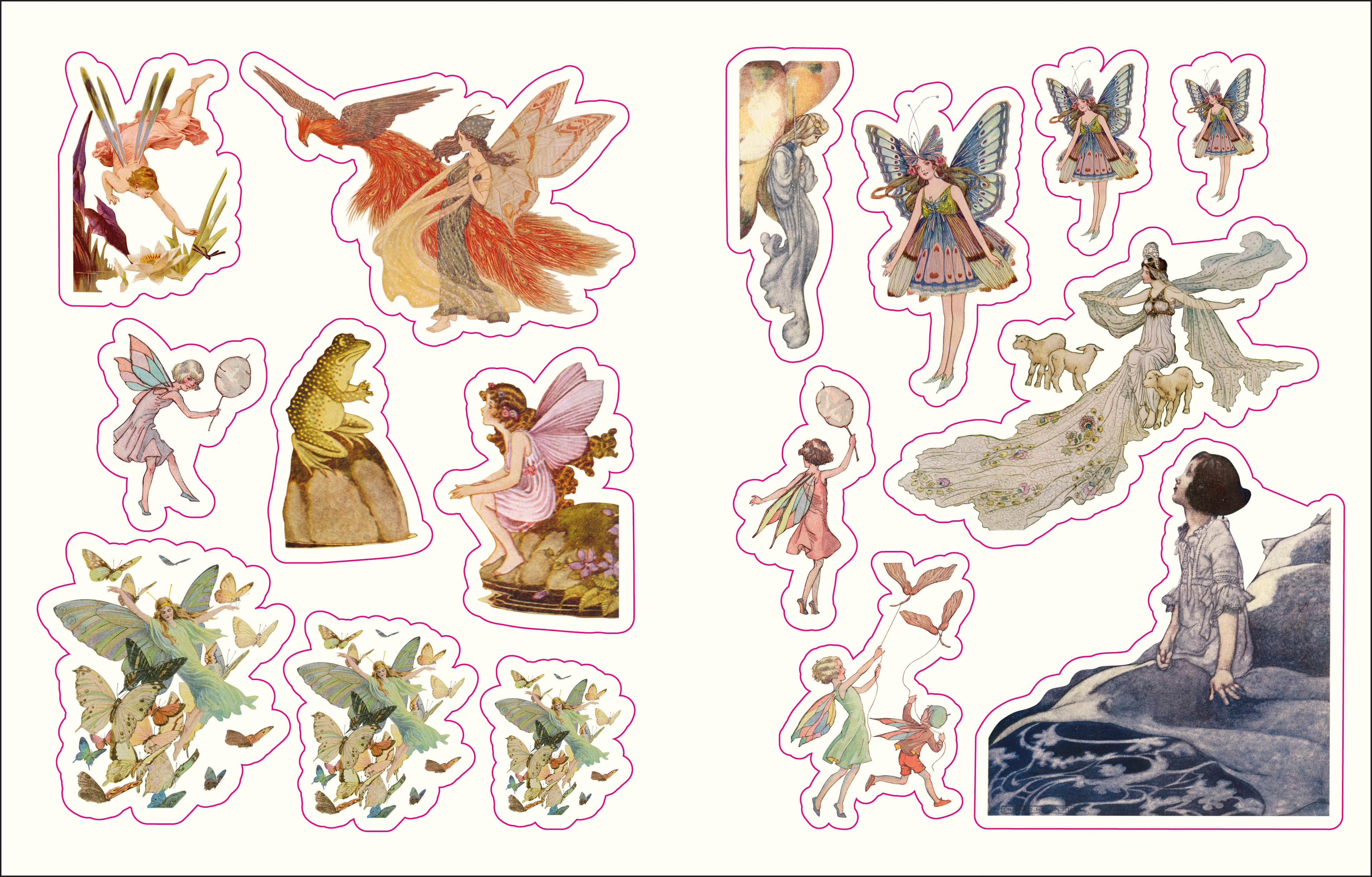 The Forests, Fairies and Fungi Sticker Anthology-image