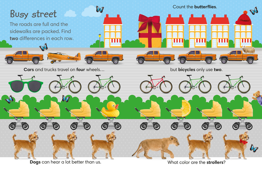 Spot the Difference: Out and About