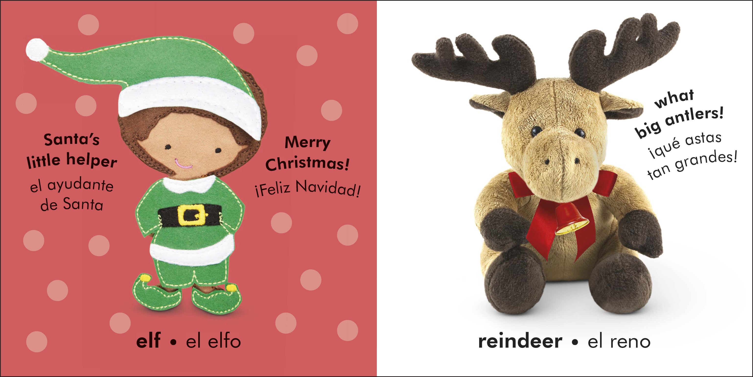 Bilingual Baby Touch and Feel Merry Christmas-Spread, Image, (PRHC, Design, Do, Not, Use)-7
