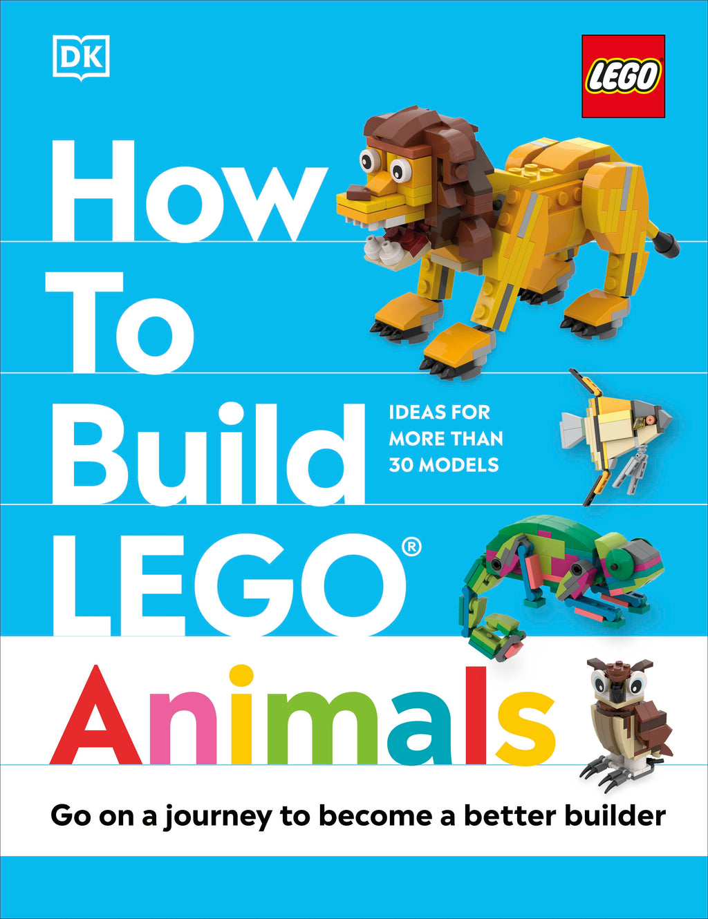9780241620120-How to Build LEGO Animals-Jacket Image