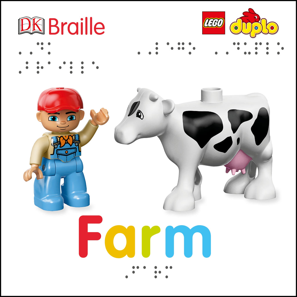 DK Braille LEGO DUPLO Farm jacket