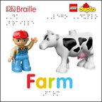 DK Braille LEGO DUPLO Farm jacket