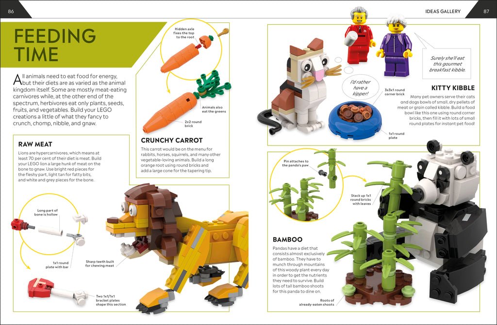 How to Build LEGO Animals