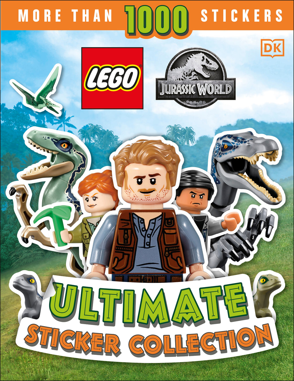 LEGO Jurassic World Ultimate Sticker Collection jacket