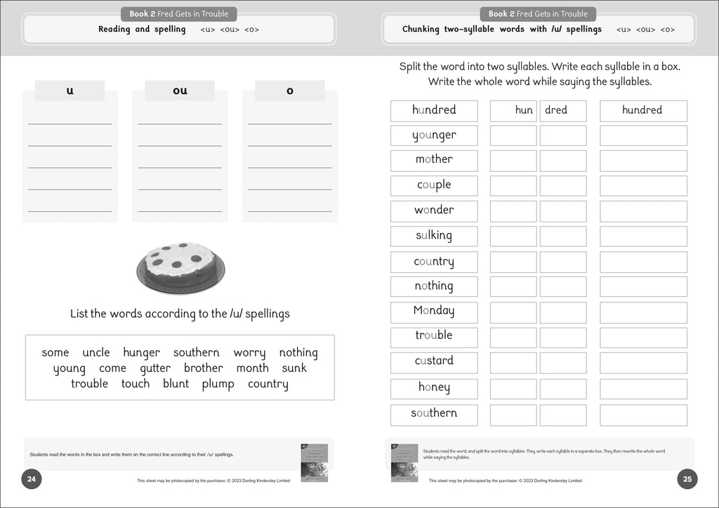 Phonic Books Dandelion Readers Reading and Spelling Activities Further Spellings and Suffixes Level 4-image