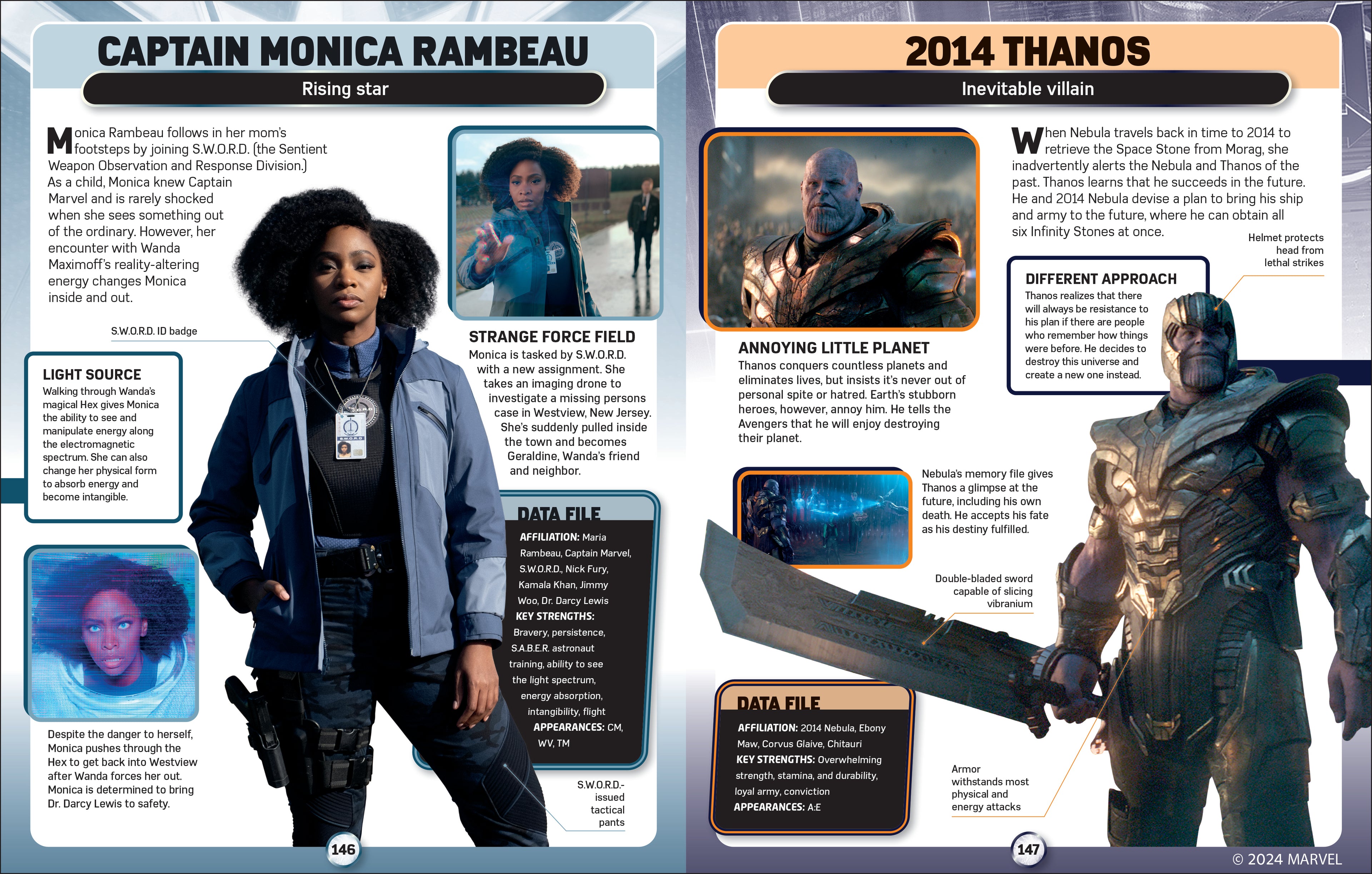 Marvel Studios Character Encyclopedia Updated Edition-Spread, Image, (PRHC, Design, Do, Not, Use)-2