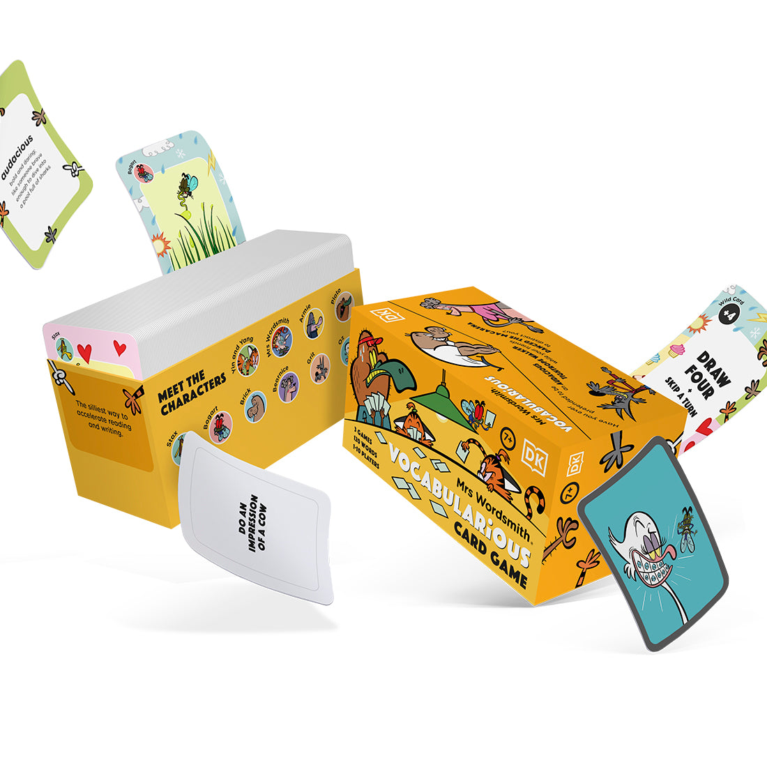 Mrs Wordsmith Vocabularious Card Game 3rd - 5th Grades-Spread, Image, (PRHC, Design, Do, Not, Use)-2