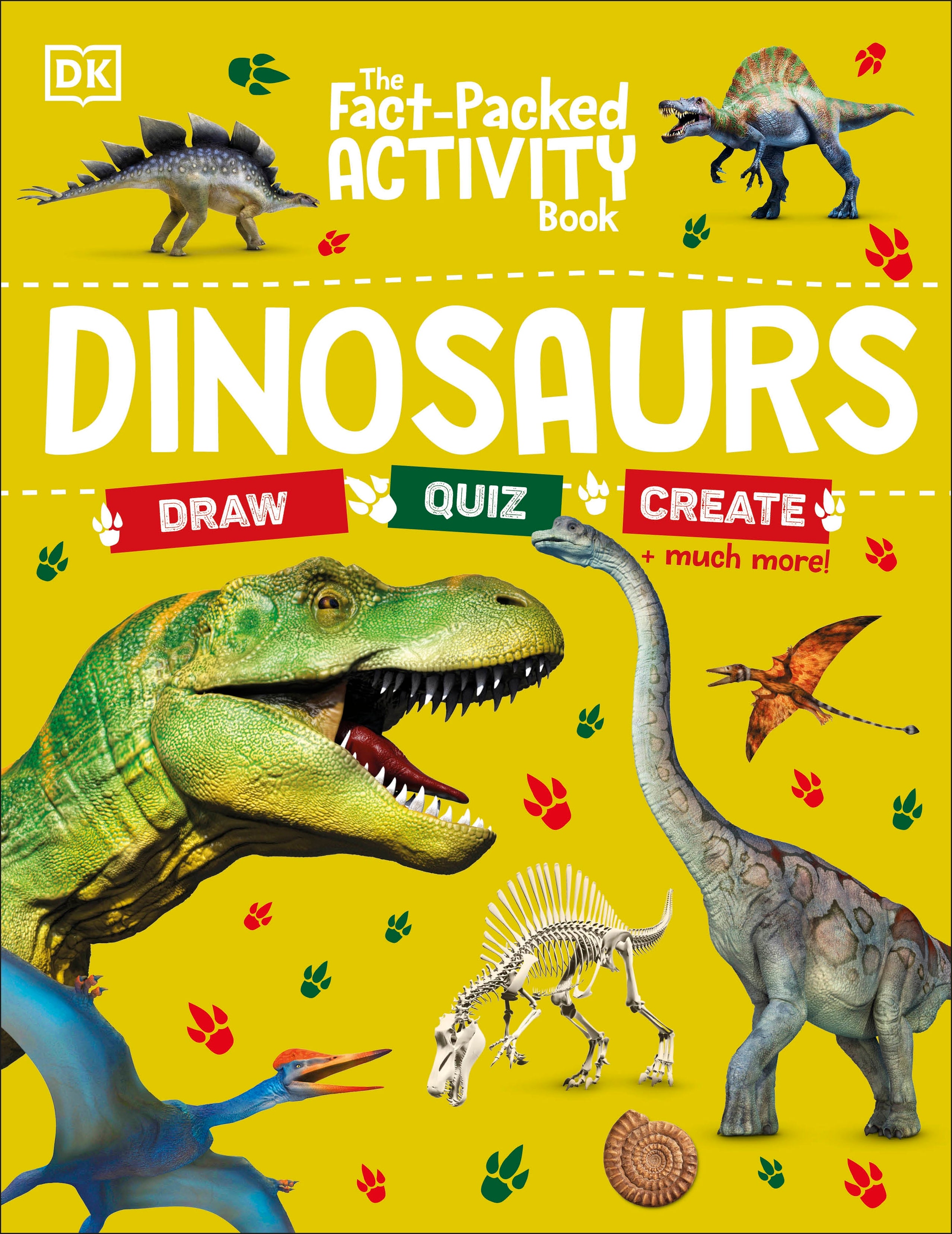 The Fact-Packed Activity Book: Dinosaurs spread 2