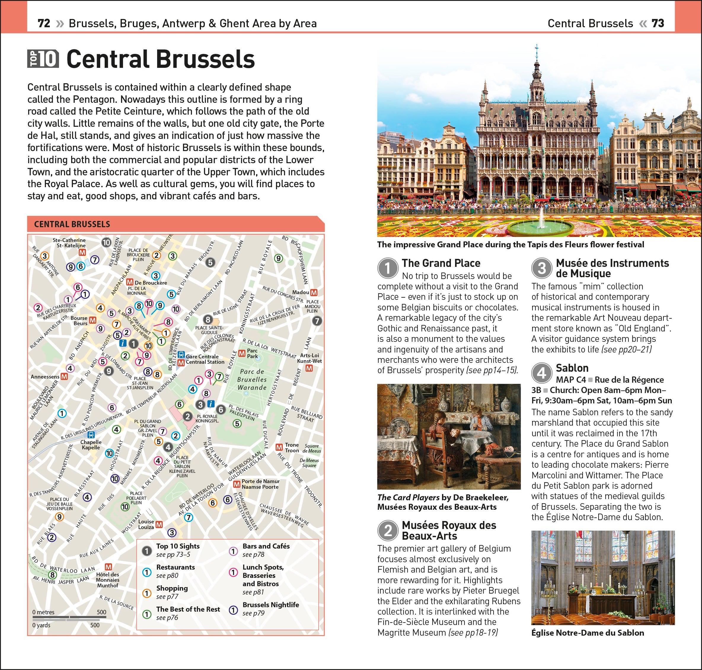DK Top 10 Brussels, Bruges, Antwerp and Ghent