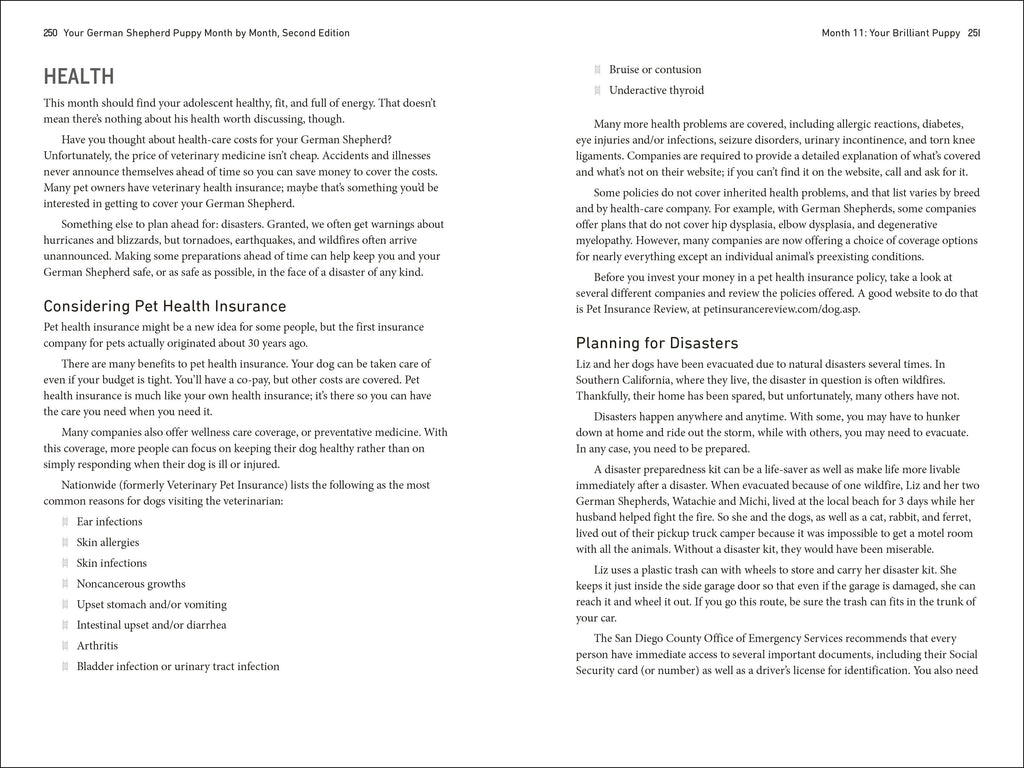 Your German Shepherd Puppy Month by Month, 2nd Edition