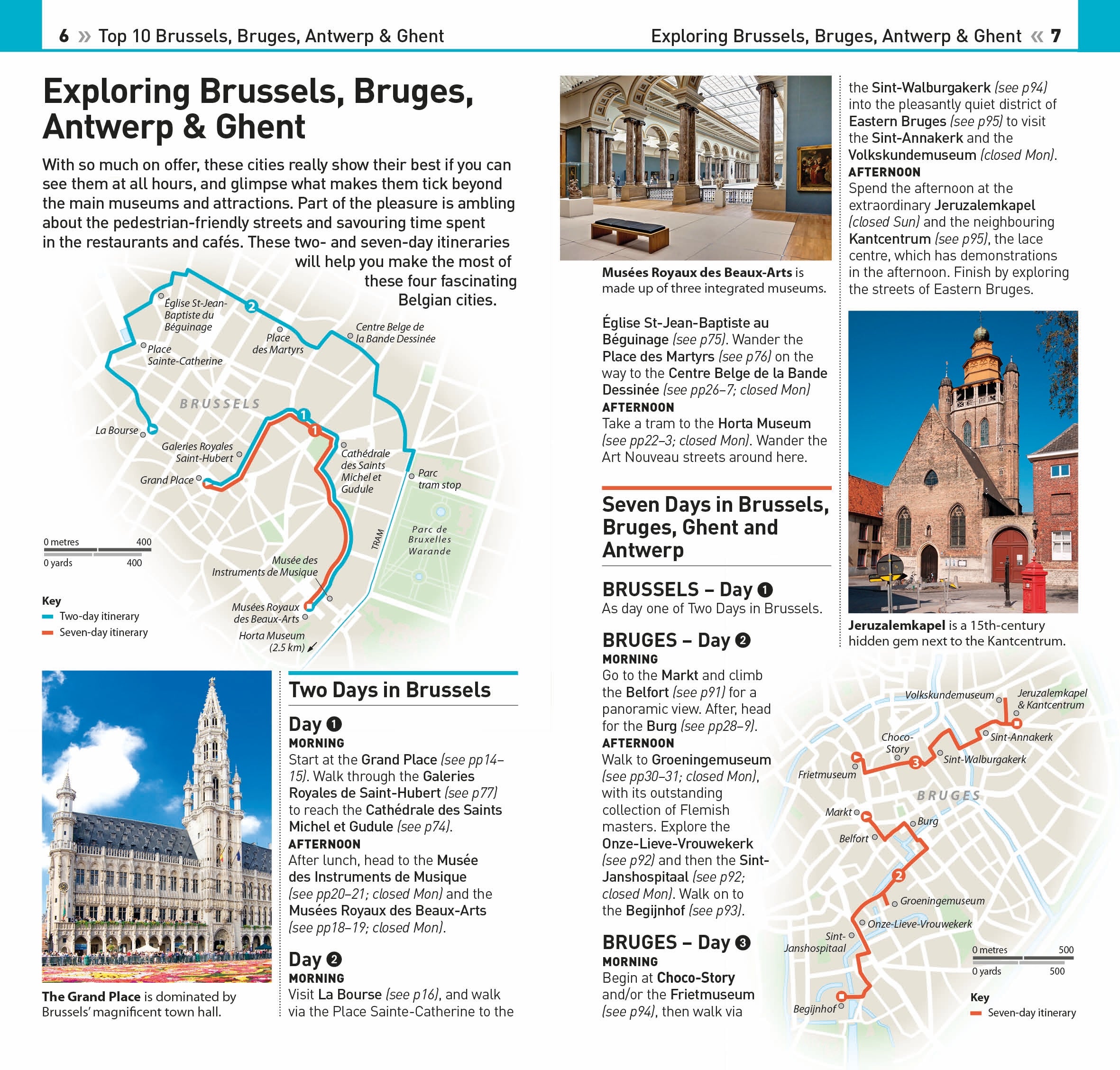 DK Top 10 Brussels, Bruges, Antwerp and Ghent