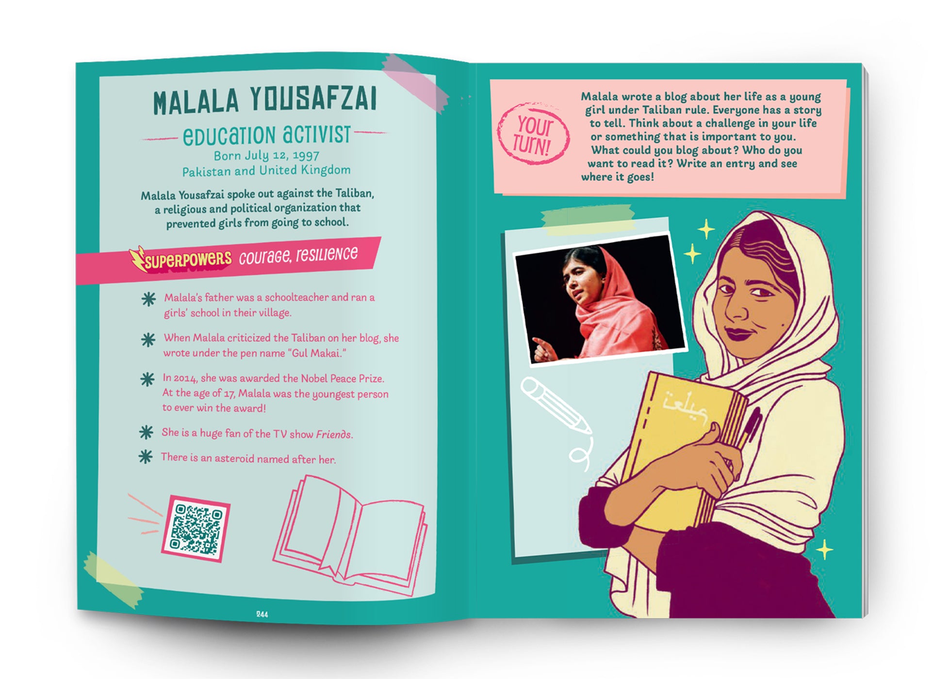 The Rebel Girls Handbook-spread image