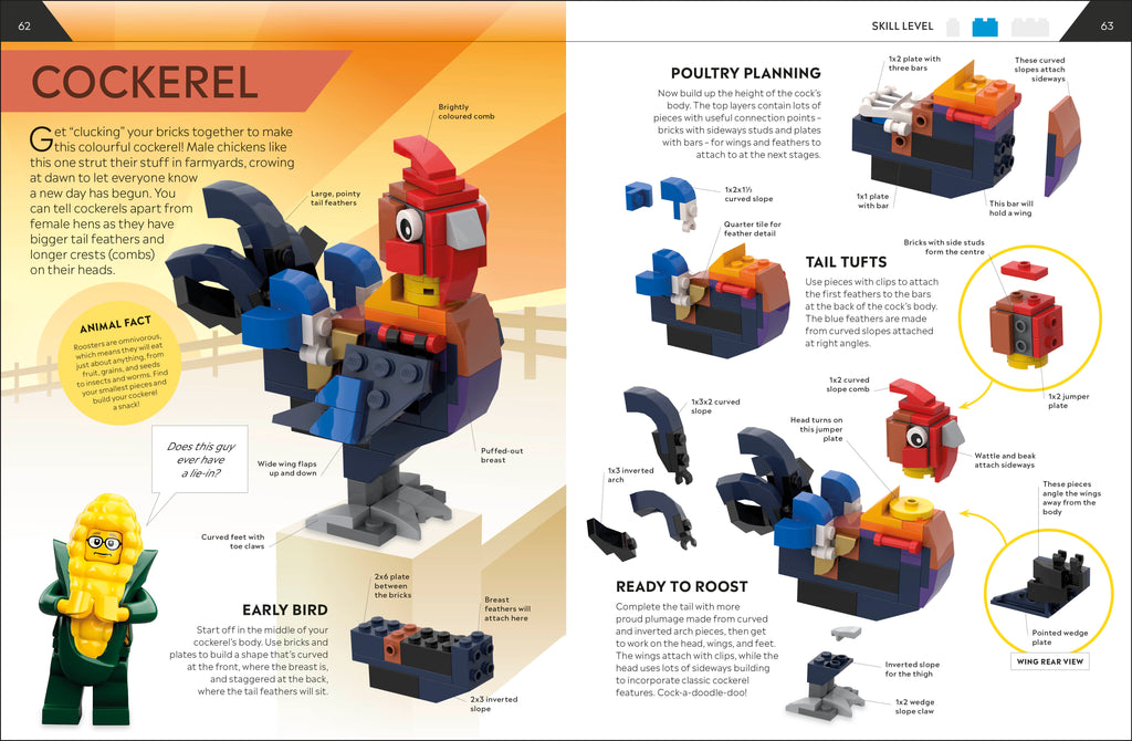 How to Build LEGO Animals