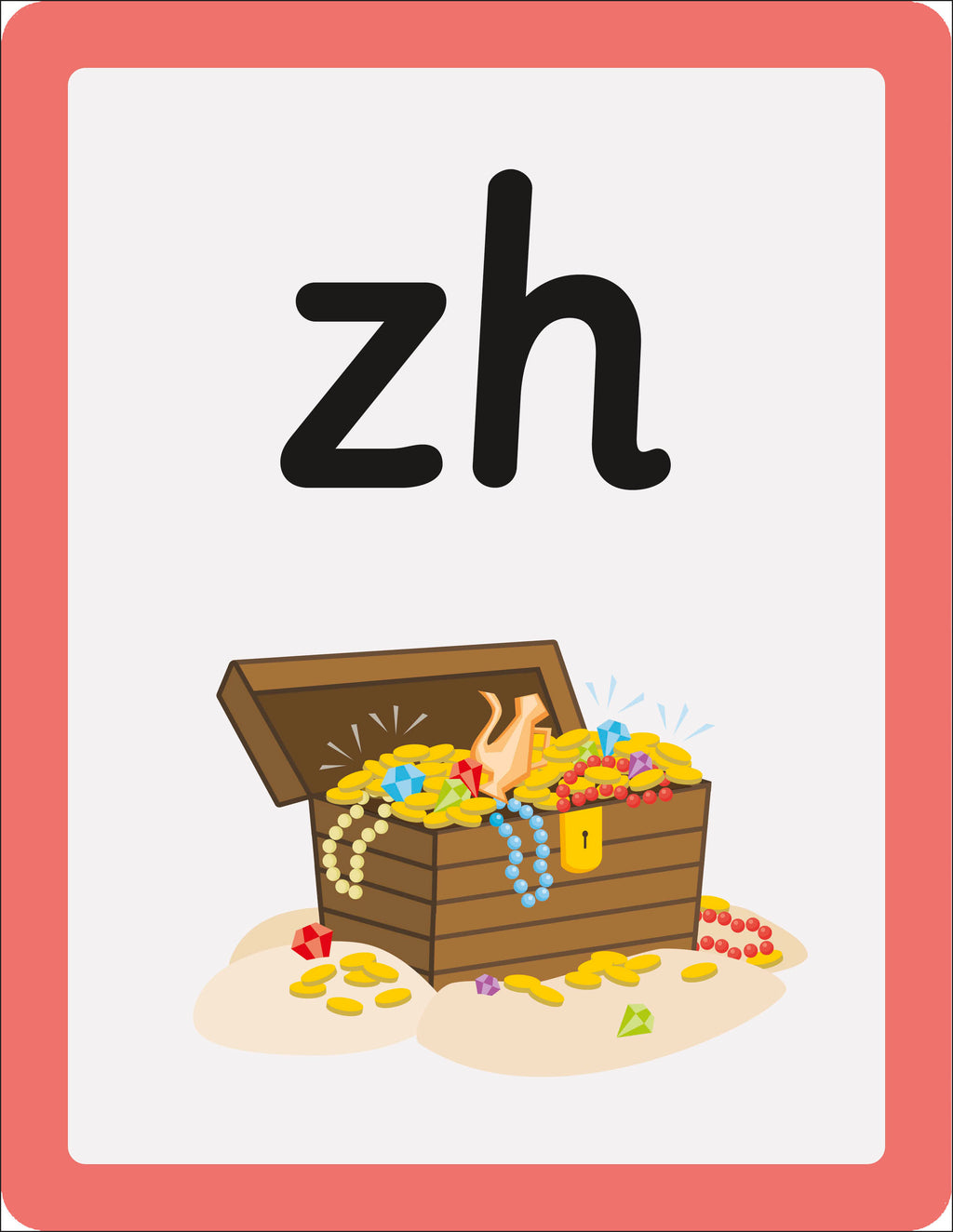 Phonic Books Dandelion 44 Sounds Cards-Spread, Image, (PRHC, Design, Do, Not, Use)-3