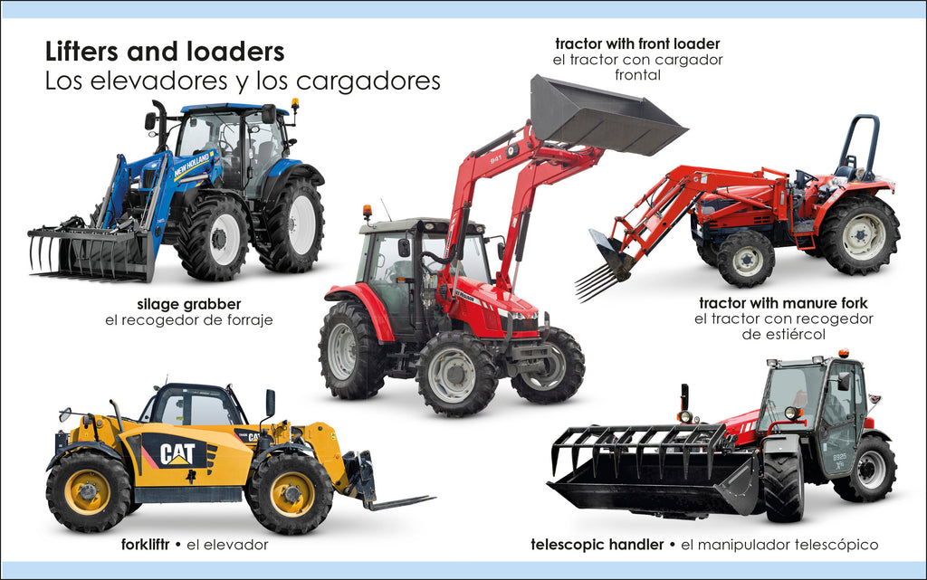 My First Bilingual tractors / los tractores-Spread, Image, (PRHC, Design, Do, Not, Use)-3