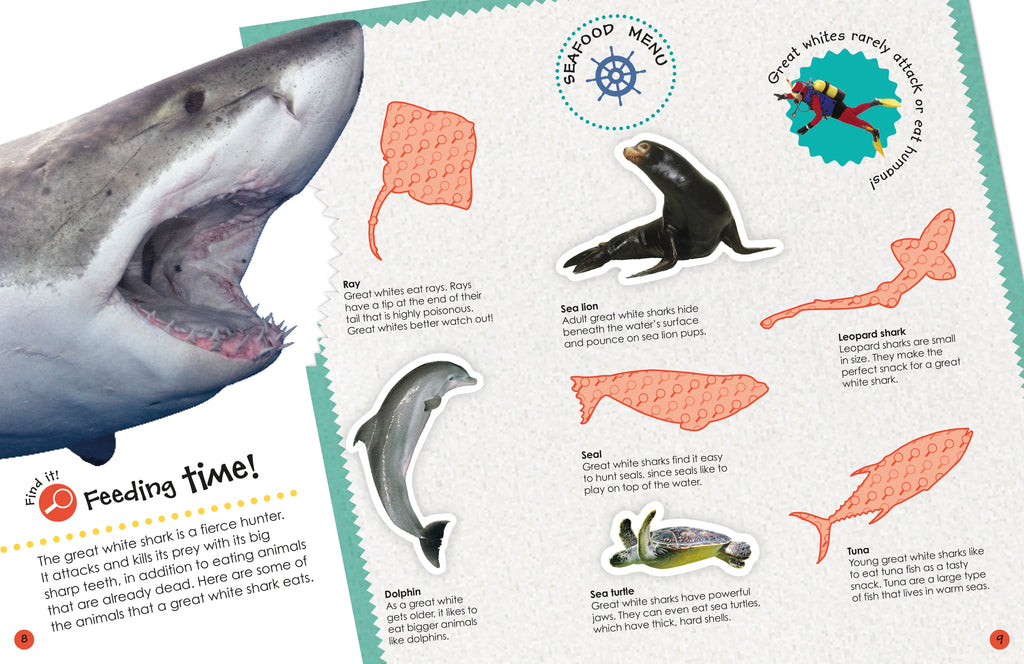 Ultimate Sticker Book: Sharks