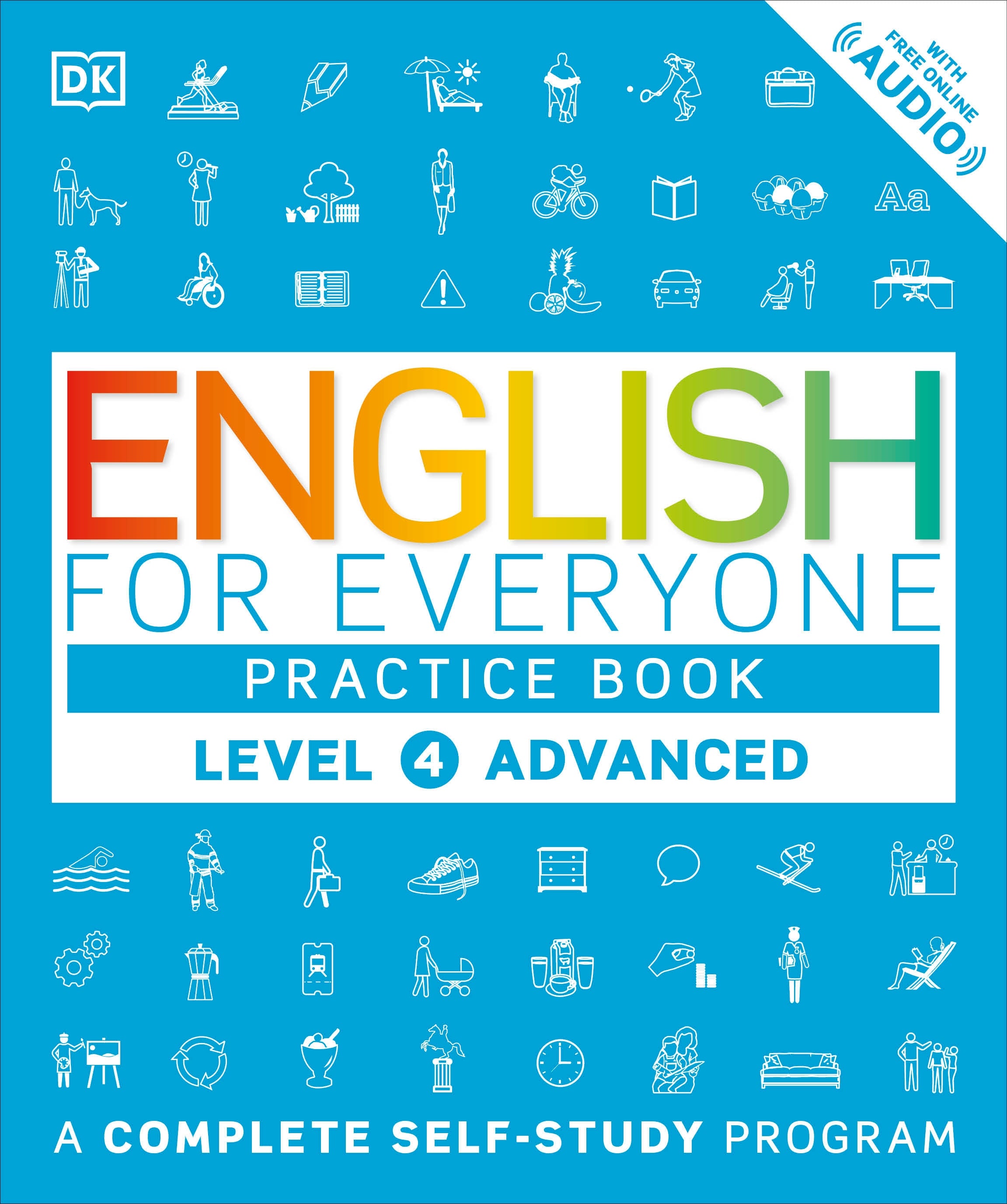 English for Everyone: Level 4: Advanced, Practice Book jacket